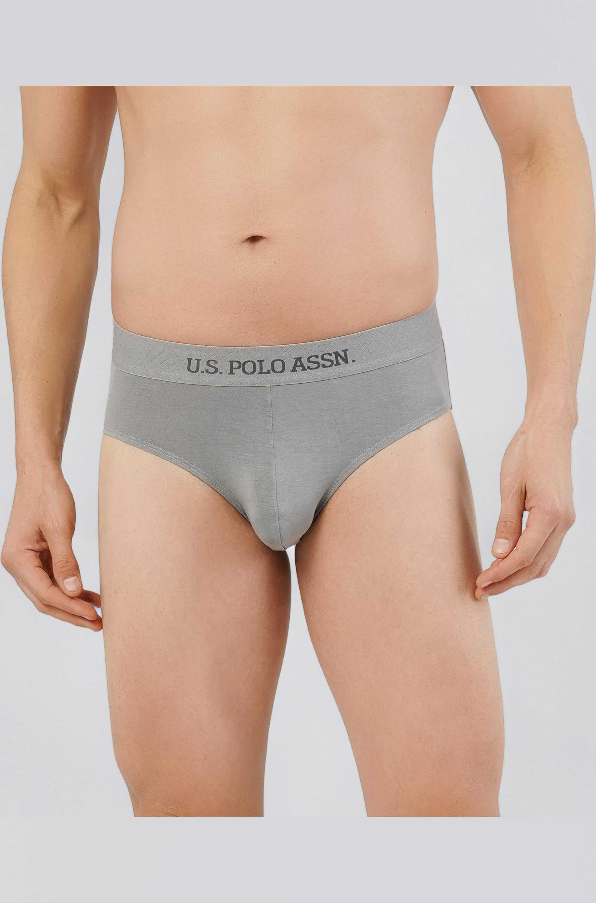 U.S. Polo ASSN. Men's I702 Modal Stretch Luxe Comfort Briefs – Pack of 1