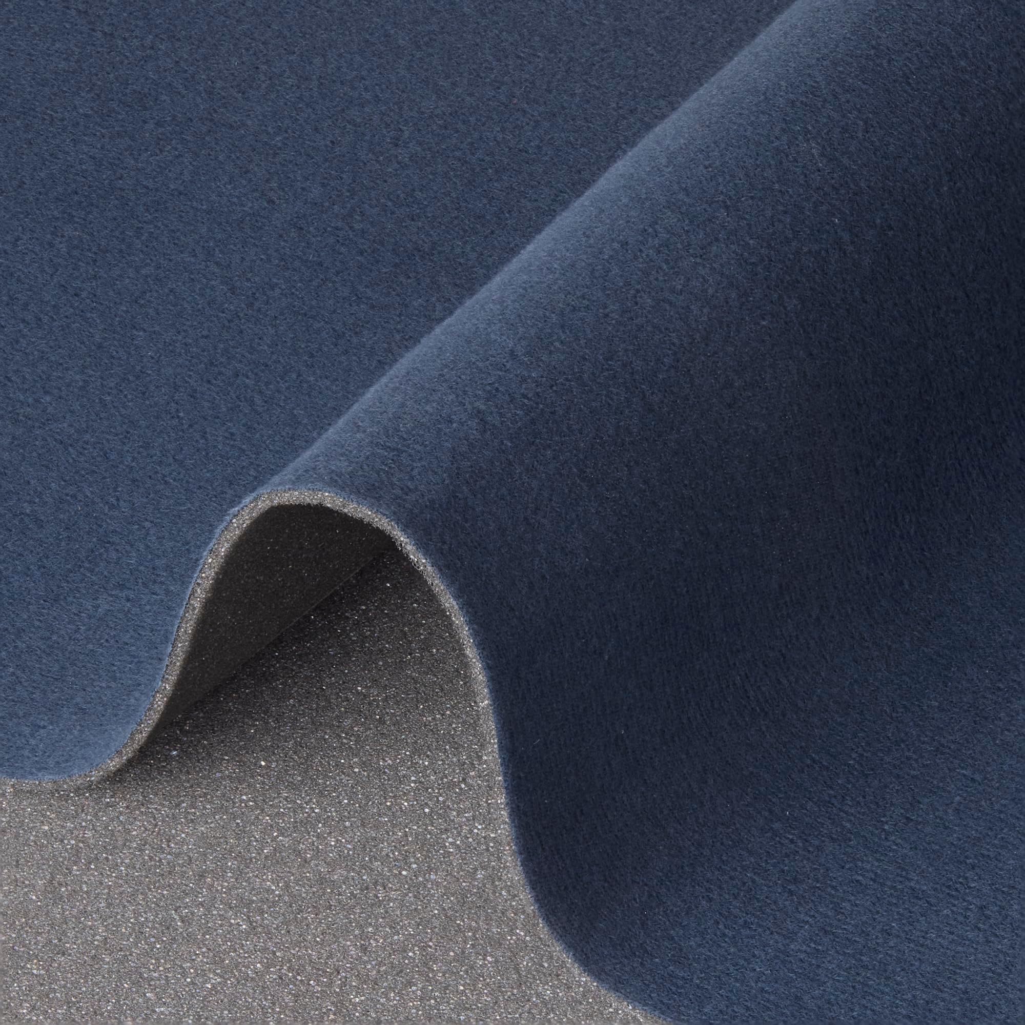 Headliner Fabric with Foam Backing - Automotive Roof Replacement Headliner Material for Car, SUV, Pickup, RV Interior Repair DIY 60"x54" (Navy)