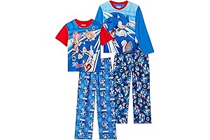 Boys Sonic Pajamas: Speed into Bedtime