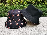 Vista 5 de Sombrero de pescador reversible de doble cara con estampado unisex