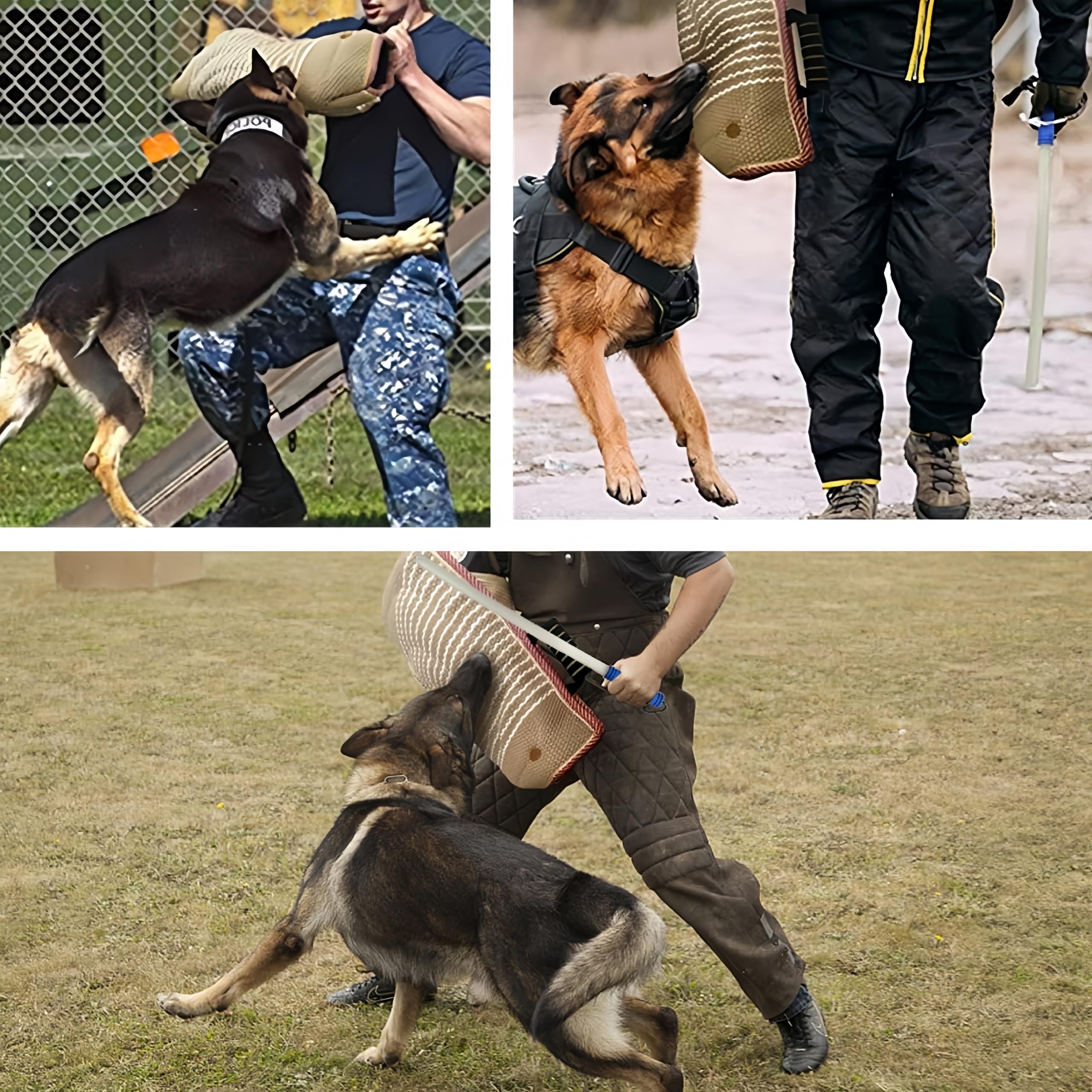 Générique Manchette Mordant Chien, Équipement D'entraînement De Morsure | Jeu De Traction Pliable pour Chiens - 33x20x14cm, 500g | pour Chiens De Berger Allemand, Extérieur, Cours De Formation