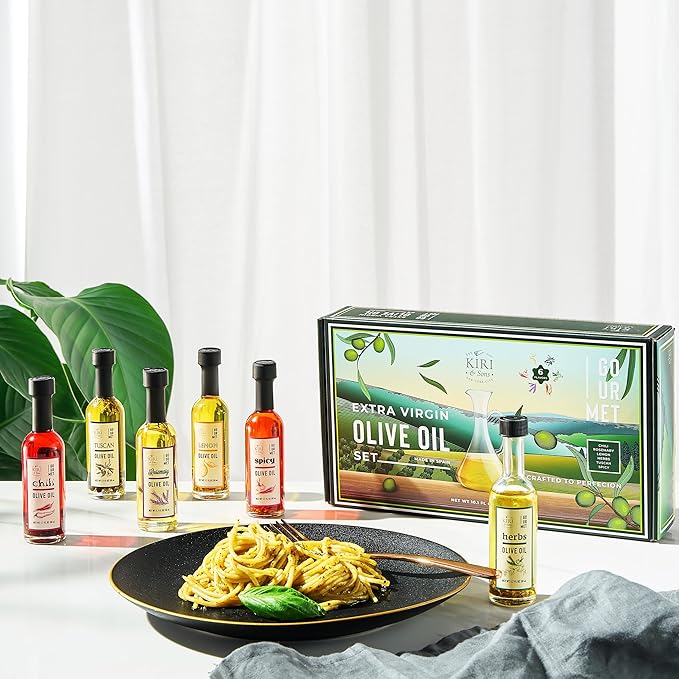 Kiri & Sons Aceite de Oliva Gourmet Set de 6 Botellas miniatura 4