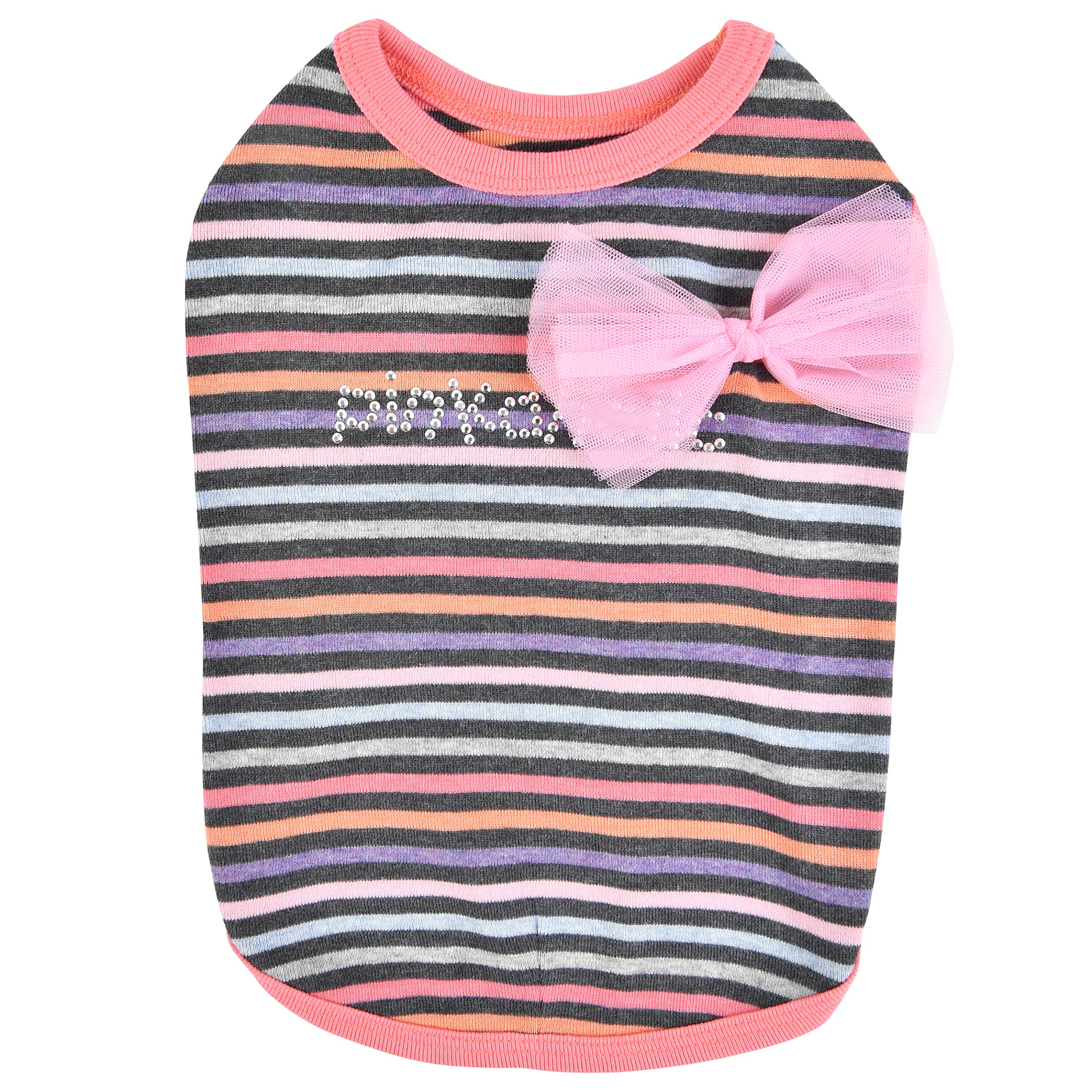 Pinkaholic NAUA-TS7602-PK-L Effie Dog T-Shirt L Pink