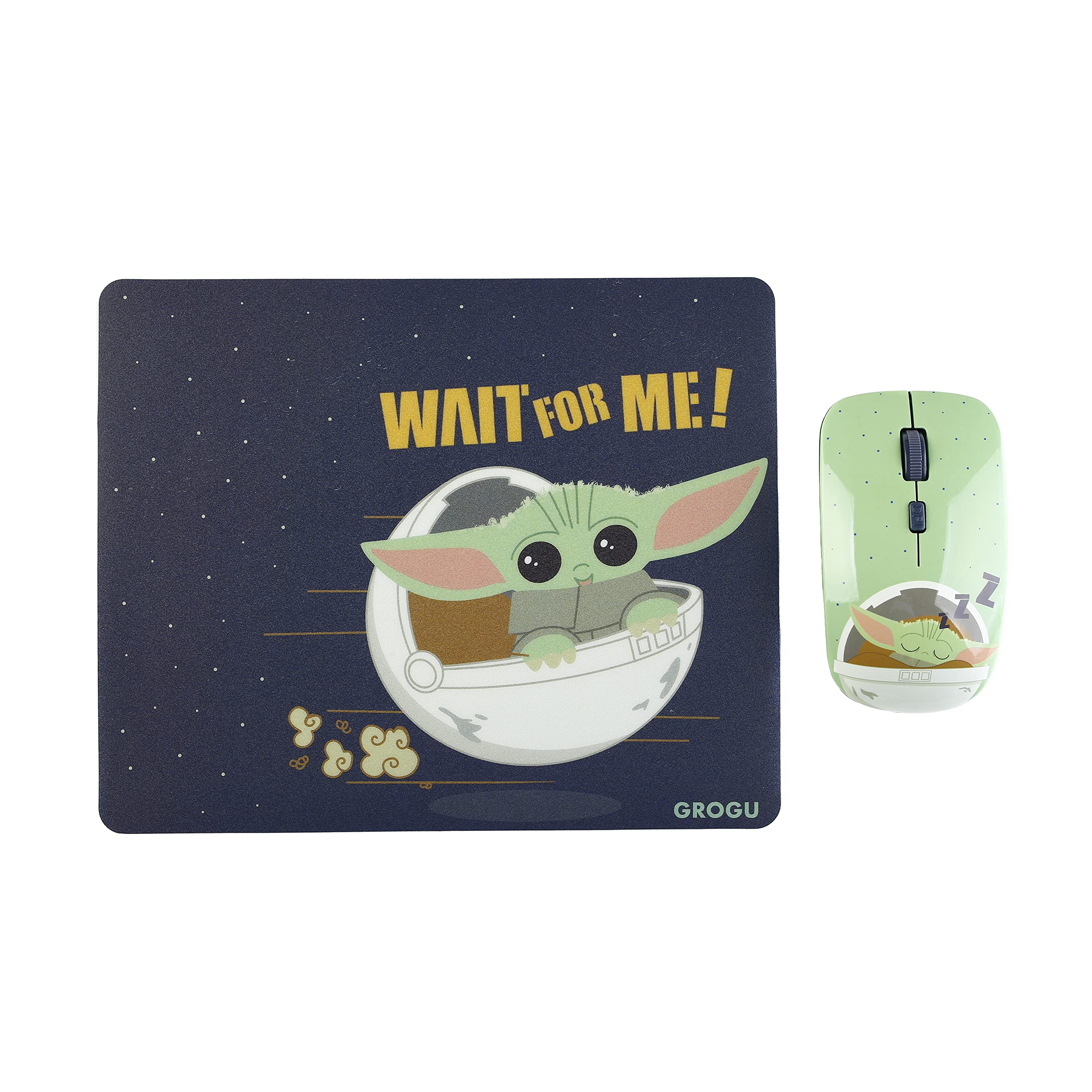 Wondee Mandalorian Baby Yoda Festplattenhülle – Hard Case Für 2,5 Zoll Festplatten & Powerbanks (offiziell Lizenziert)