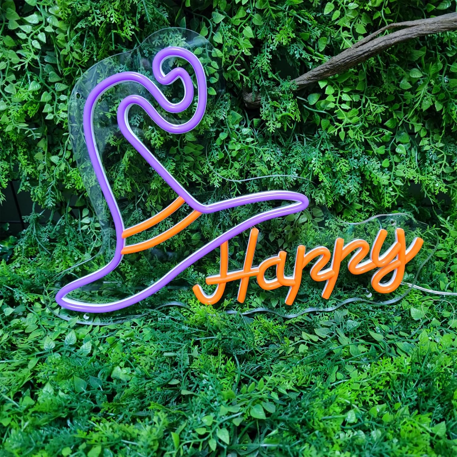 Ghost Neon Sign for Wall Decor,Ghost Decoration Neon Lights for Party Family Wall Decor Cute Halloween Neon Signs Gift Engagement Birthday Wedding Party,SIGNVIA,Size:40 * 30cm