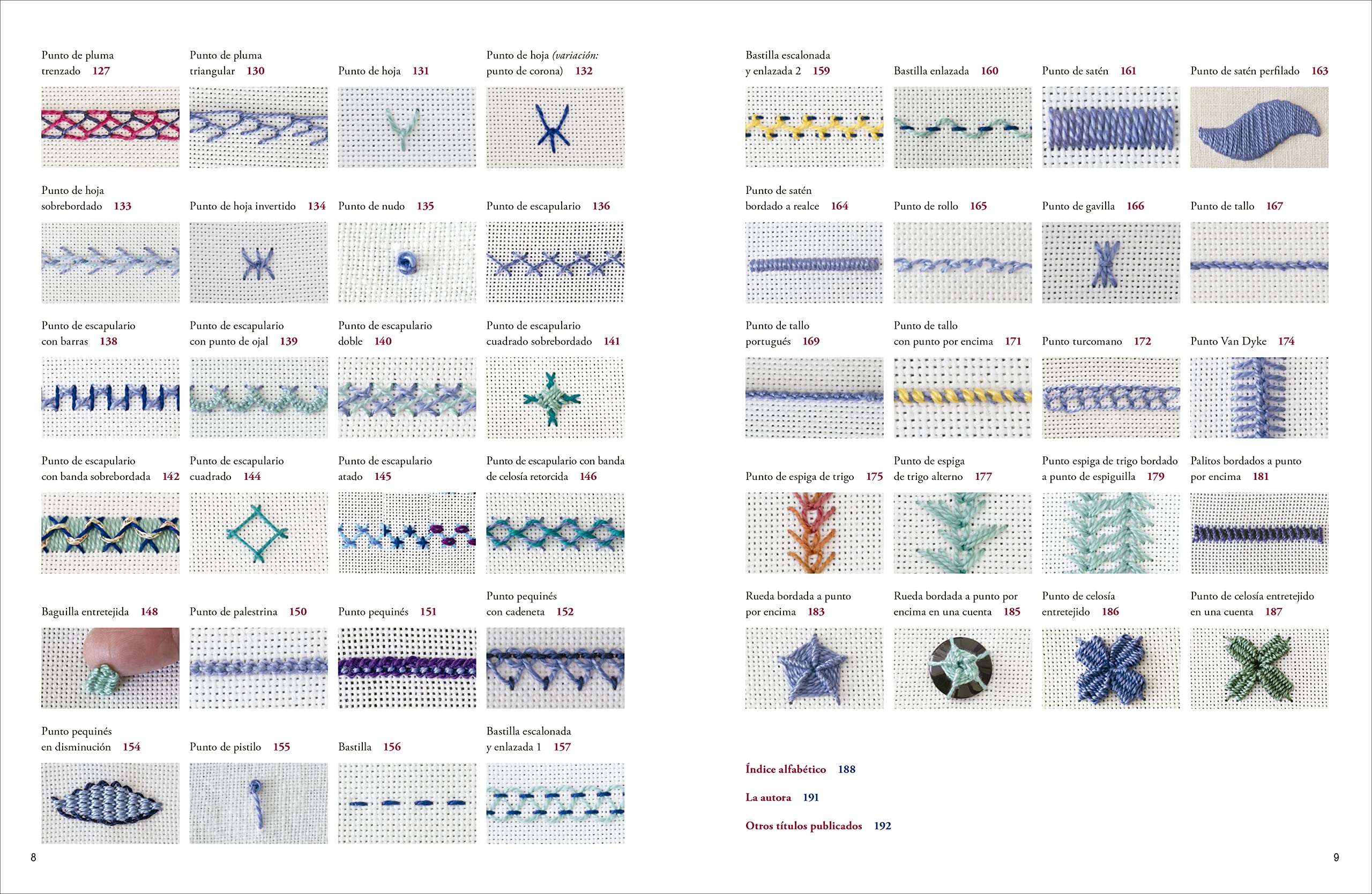 Guía completa del bordado creativo: 120 puntos de bordado esenciales para diseños actuales