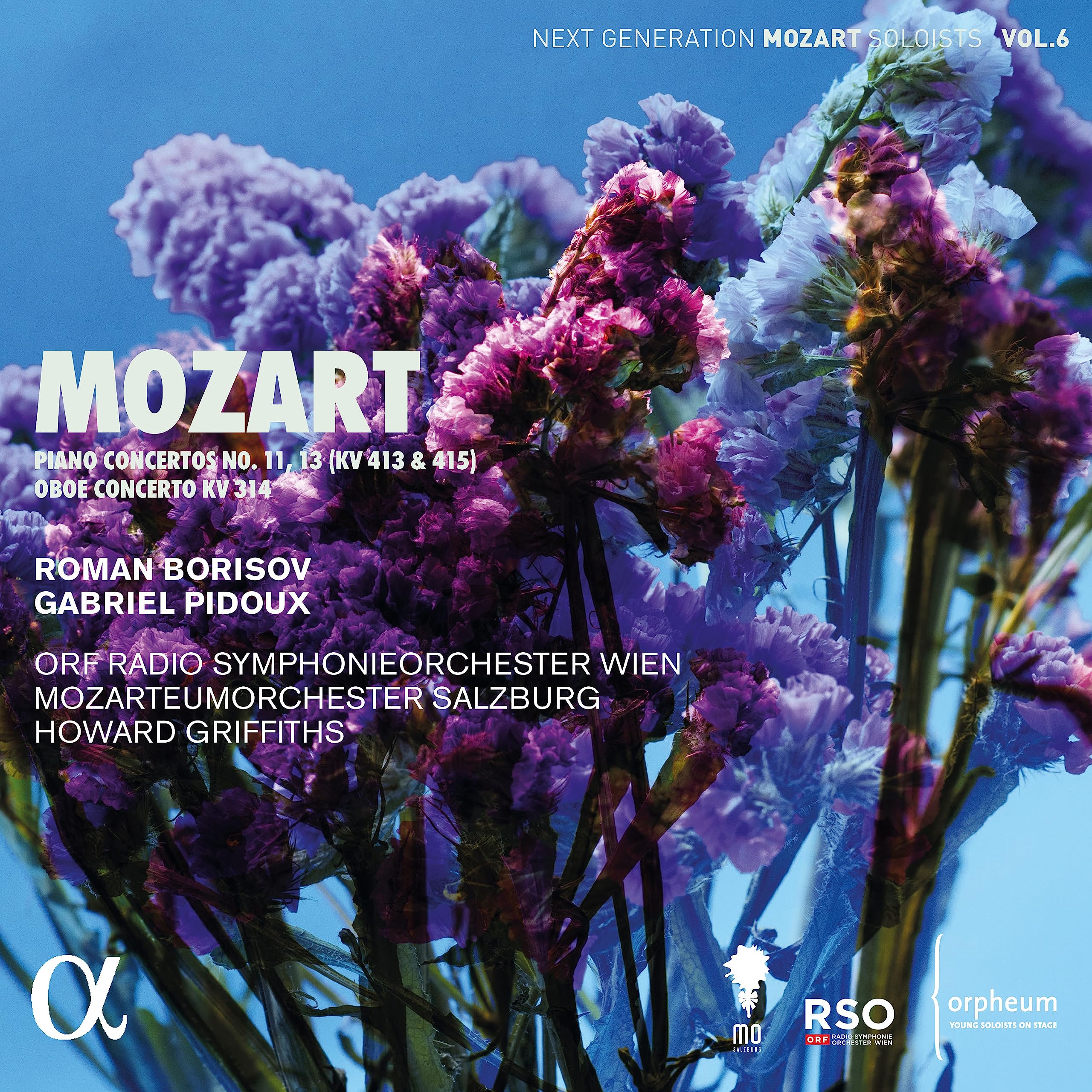 Mozart Piano concertos No. 11, 13 (KV413 & 415) & Oboe concerto KV 314