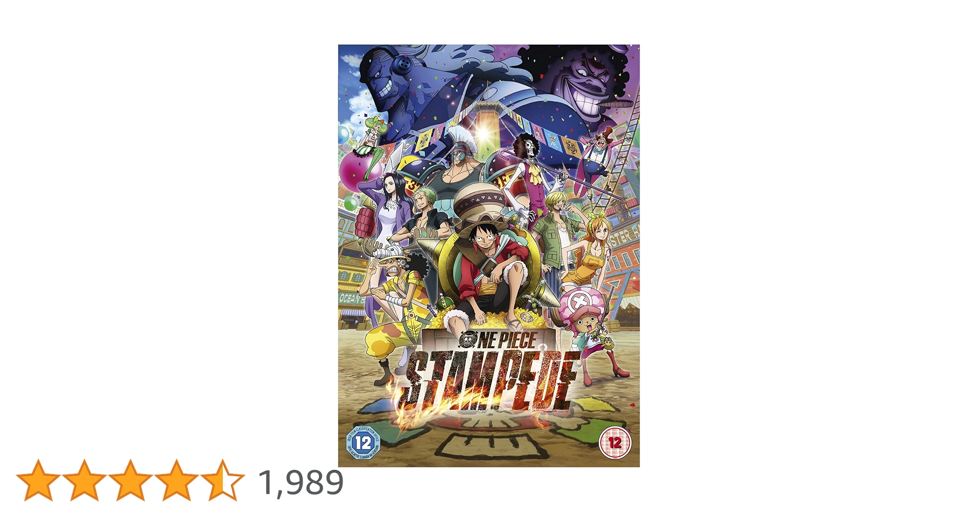 One Piece: Stampede [DVD]: Amazon.ca: Movies & TV Shows