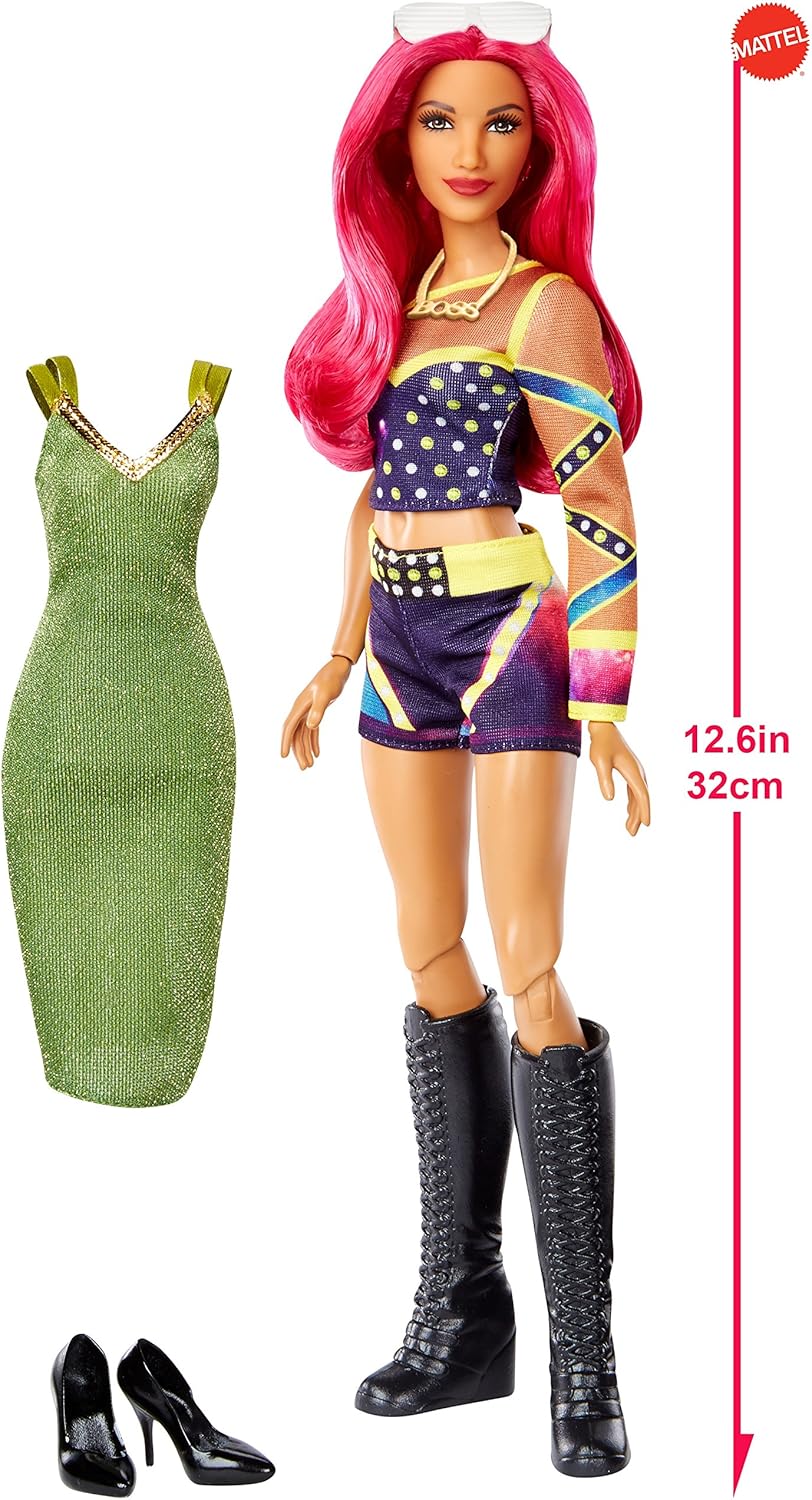WWE Superstars Sasha Banks Doll + Fashion