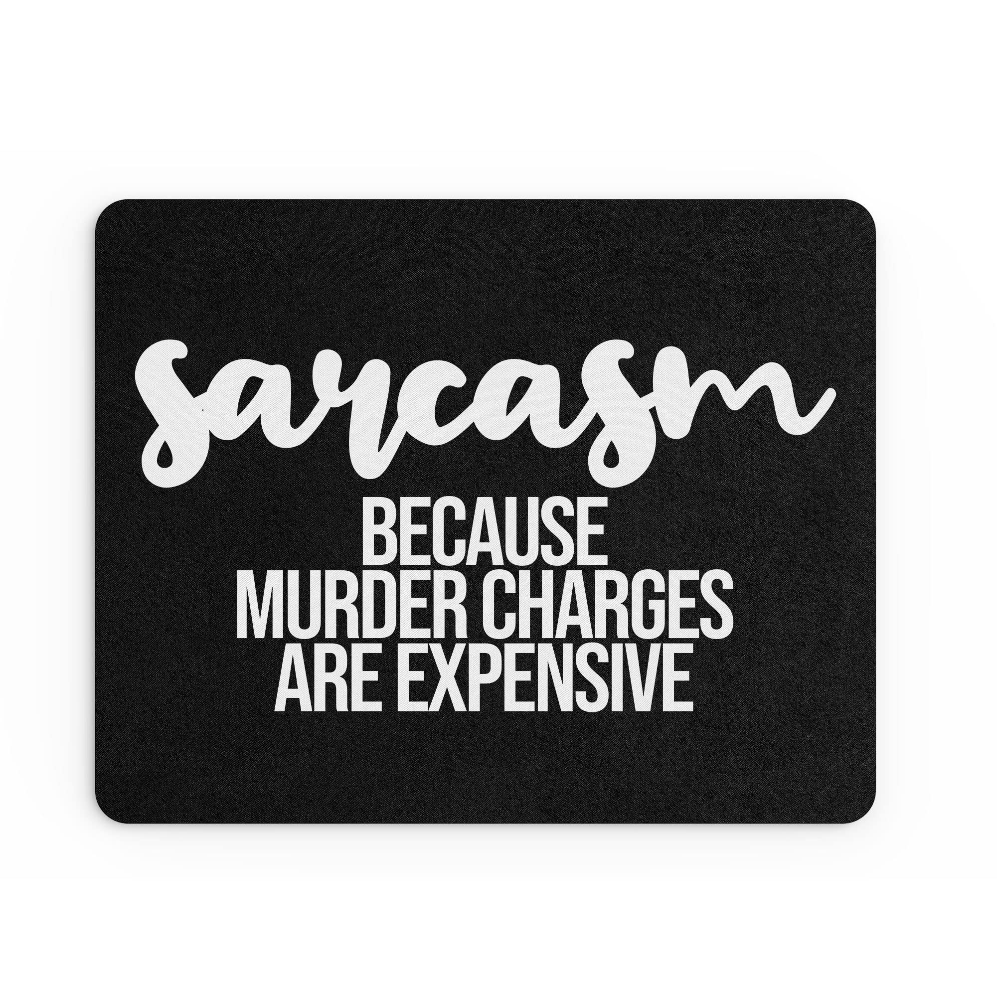 Tongue in Peach Funny Mouse Mat | Office Work Mousepad Desk Accessories Computers Admin Colleague Coworker | Sarcasm Joke | Silly Banter | MM148