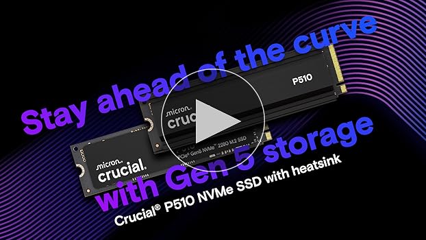 内蔵型SSD Crucial P510 2TB PCIe Gen5 NVMe M.2 SSD Crucial P510 2TB PCIe Gen5 NVMe M.2 SSD | CT2000P510SSD8