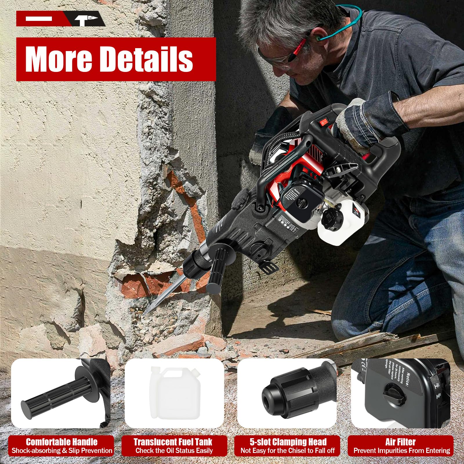 33 CC 2-suwowy młot udarowo-dłutowy, młot udarowo-dłutowy, młot udarowo-dłutowy, młot udarowo-dłutowy, młot udarowo-dłutowy, młot udarowo-dłutowy, młot do betonu z dłutiem spiczastym i