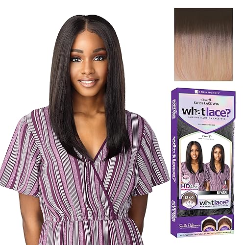 Miniatura 10 de Sensationnel 13x6 Qué peluca de encaje - Kiyari (1B)