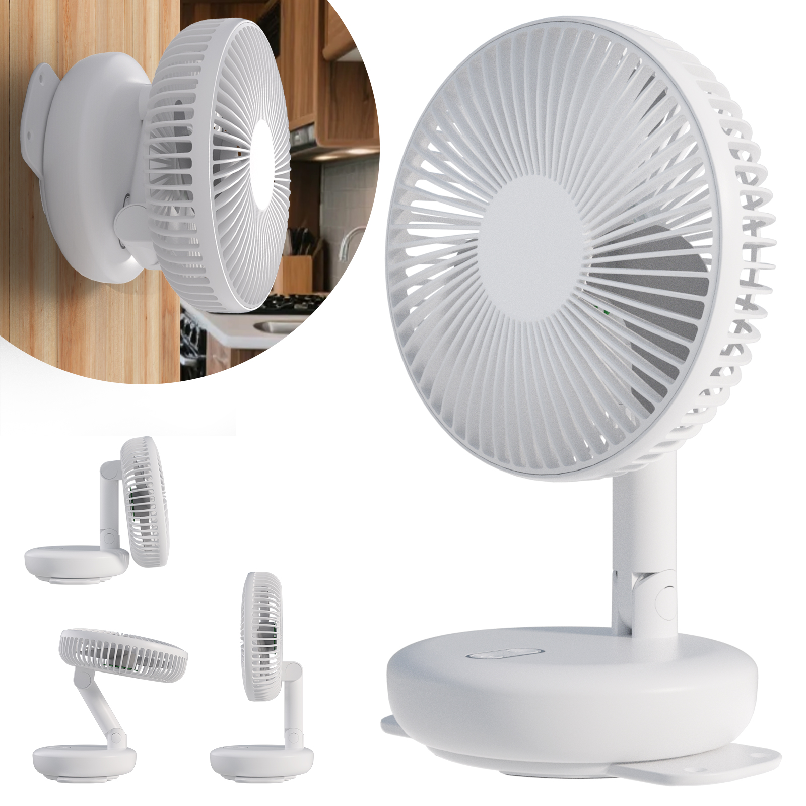 Amazon.com: ZOIZ RV Wall Mount Fan 12V, Dual Power Tabletop & Wall