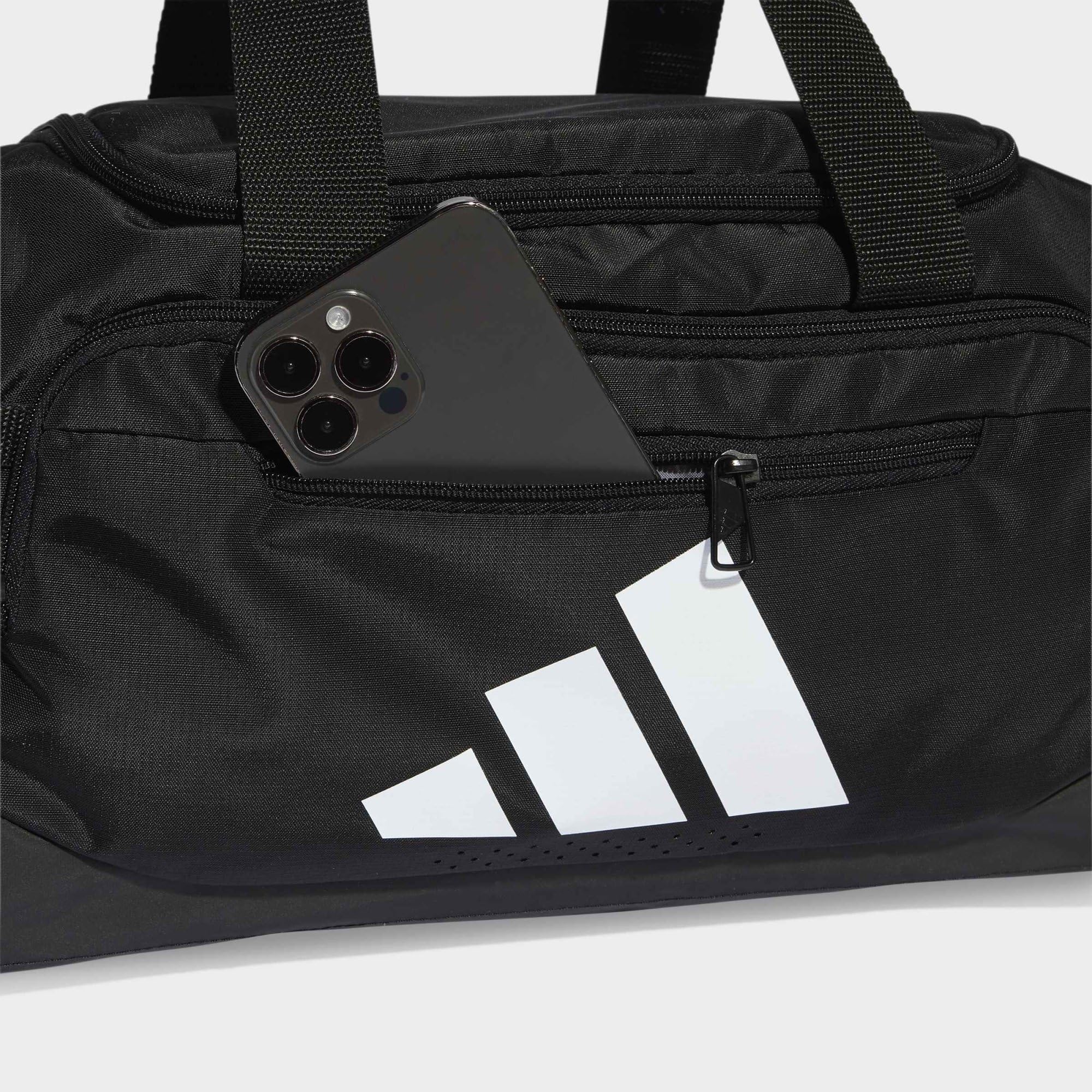 adidas Uniseks Training Defender Duffle Bag Xsmall Duffel Bag, black/white, One size