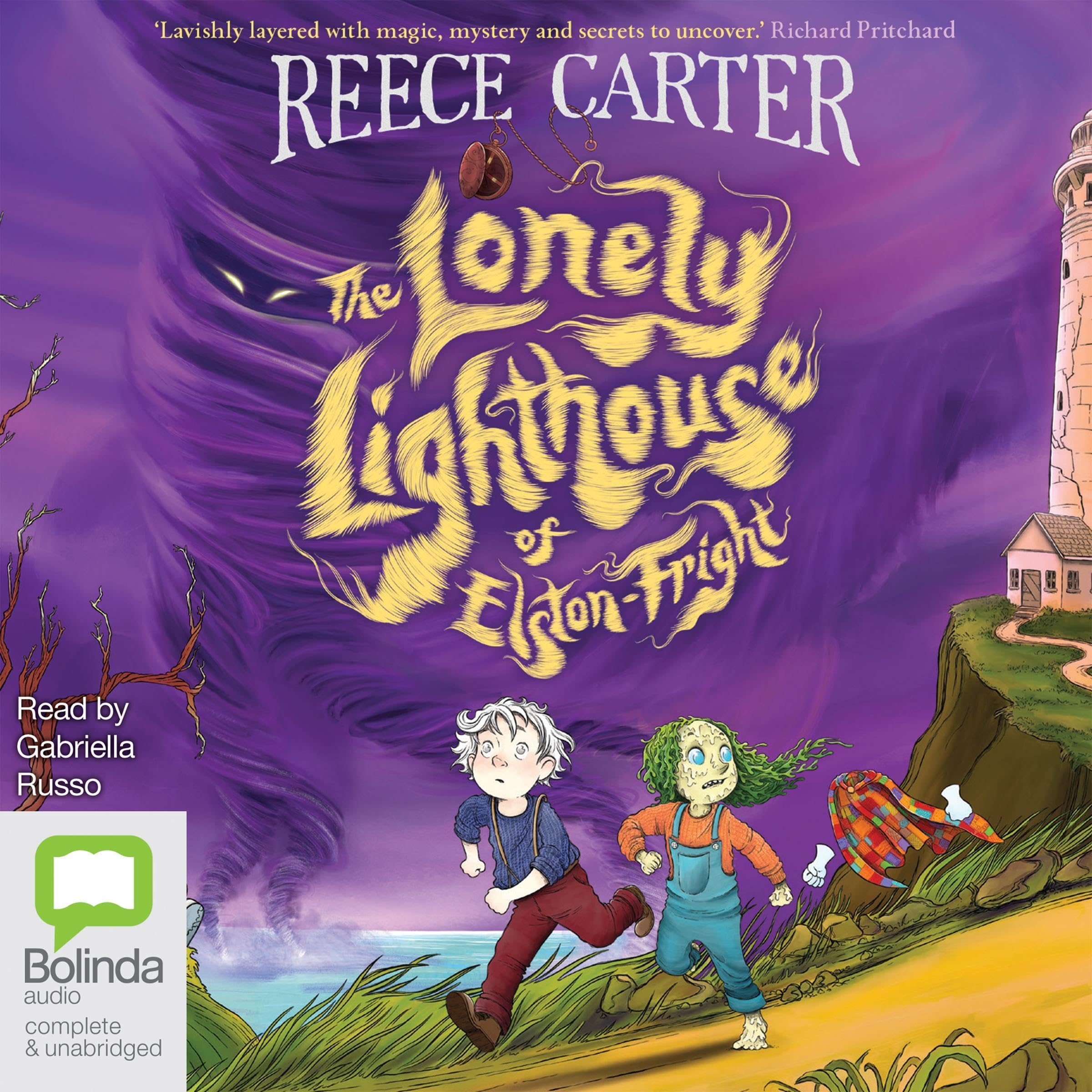 Cover art for The Lonely Lighthouse of Elston-Fright