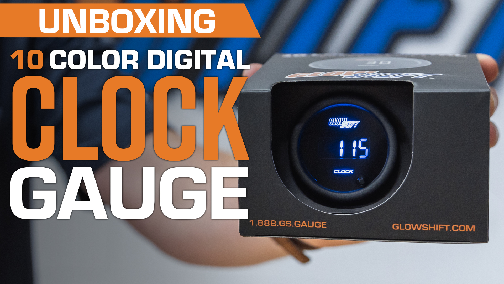 Amazon.com: GlowShift 10 Color Digital Clock Gauge Kit - Multi