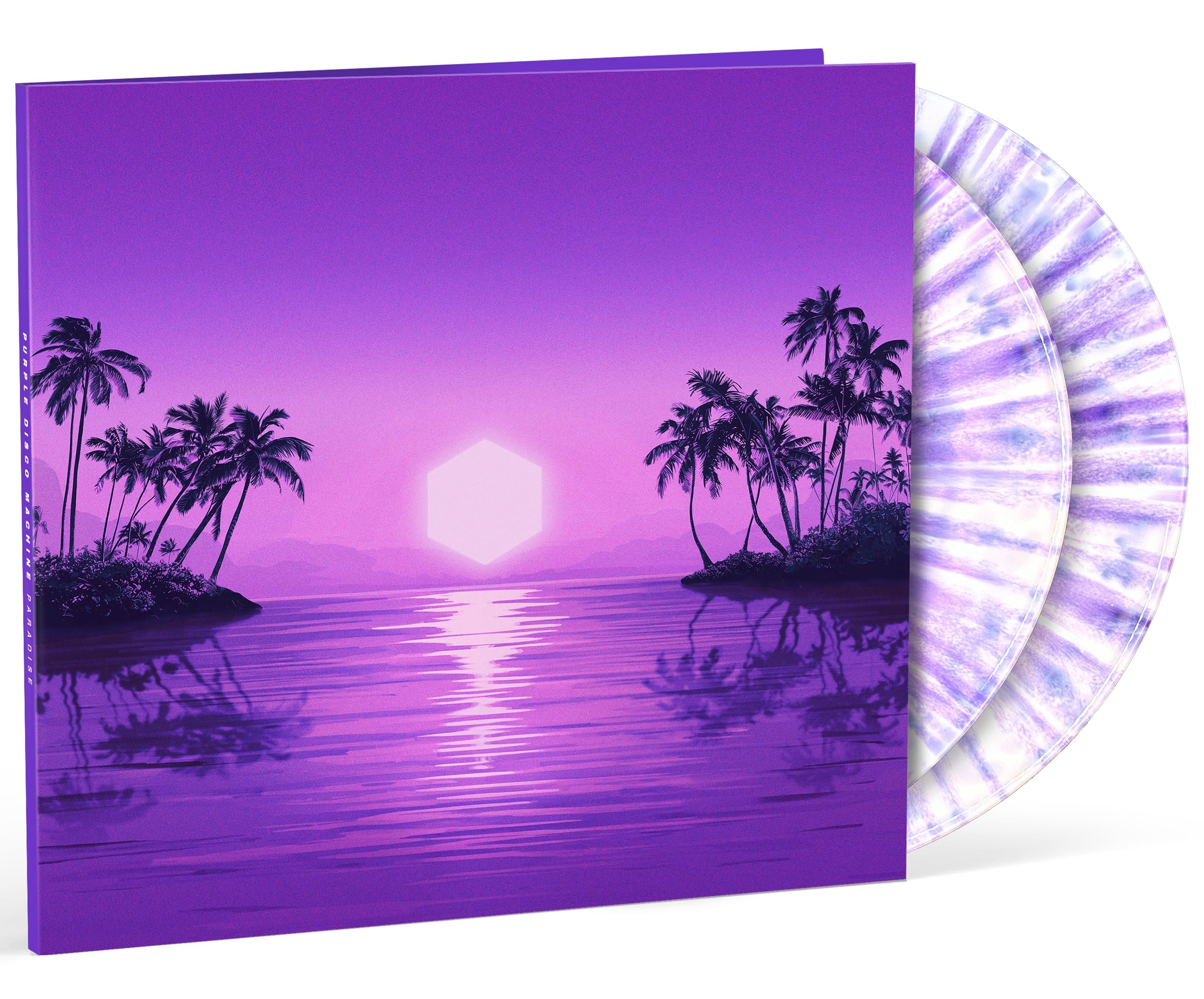 Paradise Amazon excl. LP lila white splattered