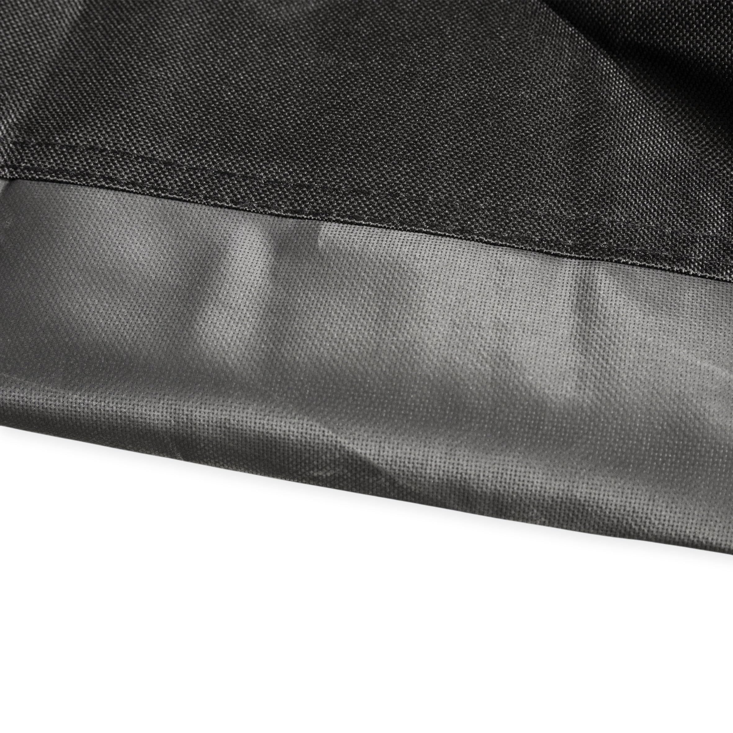 Spetebo XXL Campingbett Klappbar, Schwarz, 190 x 70 cm | Mit Tragetasche, Belastbarkeit bis 120 kg, Für Camping Festival Angeln Wandern