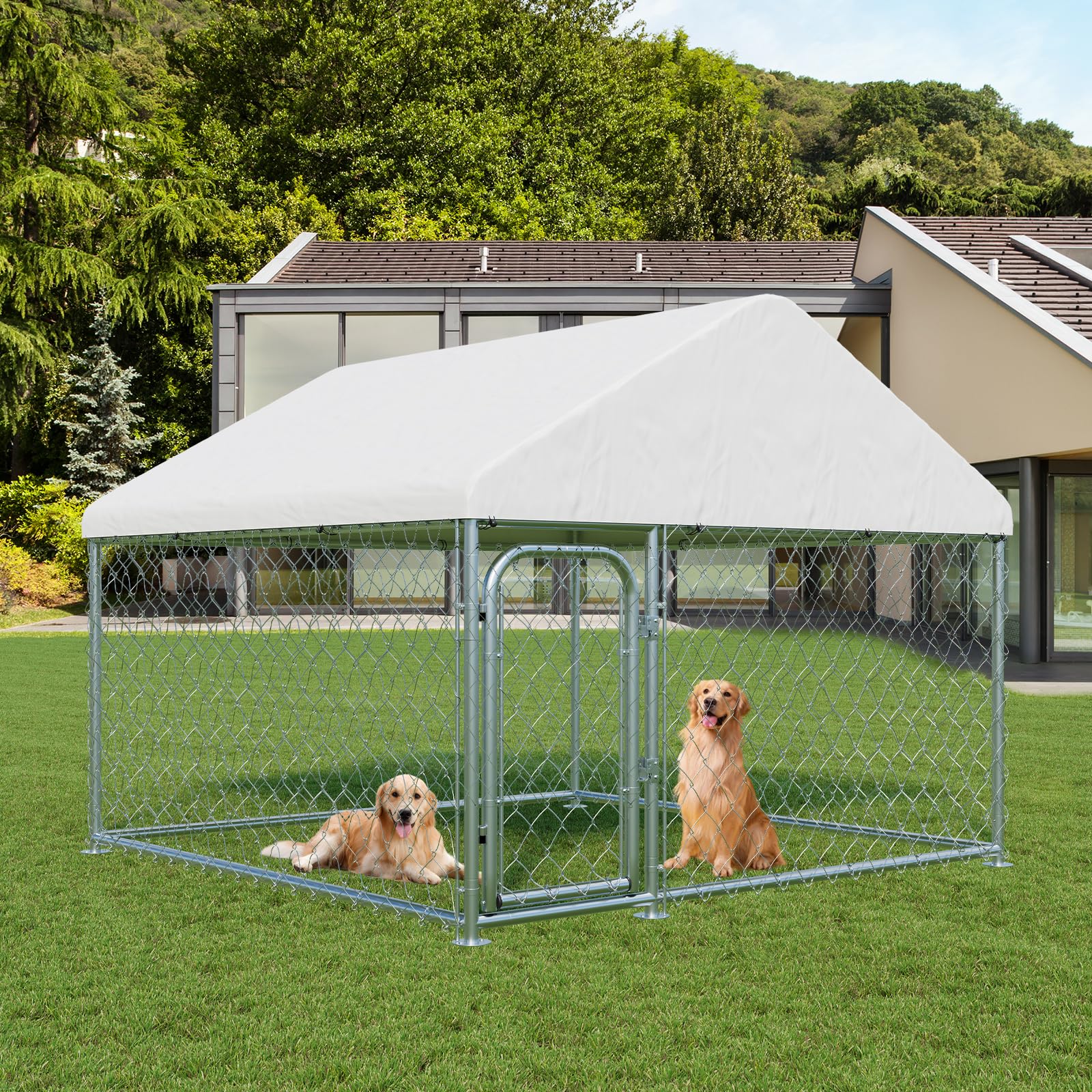 Ready Made Dog Kennels Extra Large Dog Kennel Yafylly Outdoor Dog