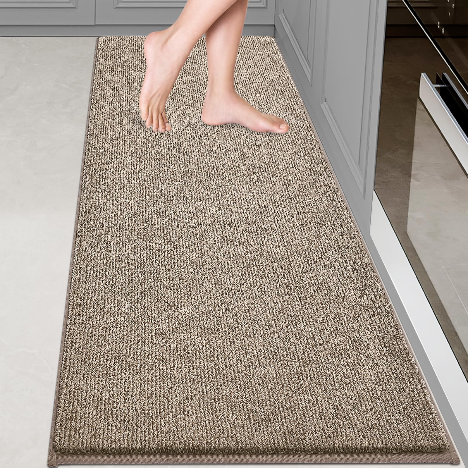 DOMUSTEX Washable Kitchen Rug