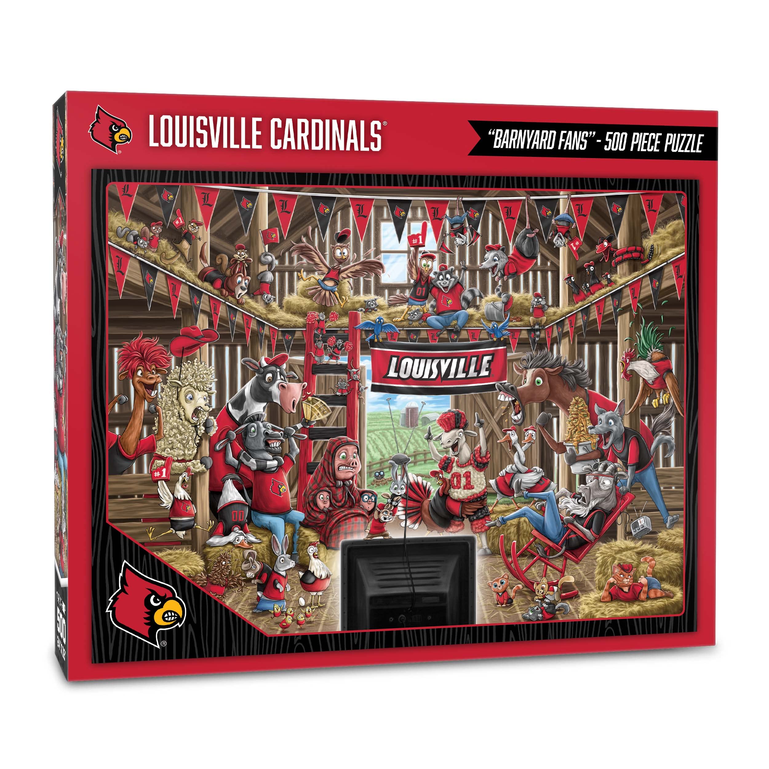 youthefan ncaa barnyard fans 500pc puzzle