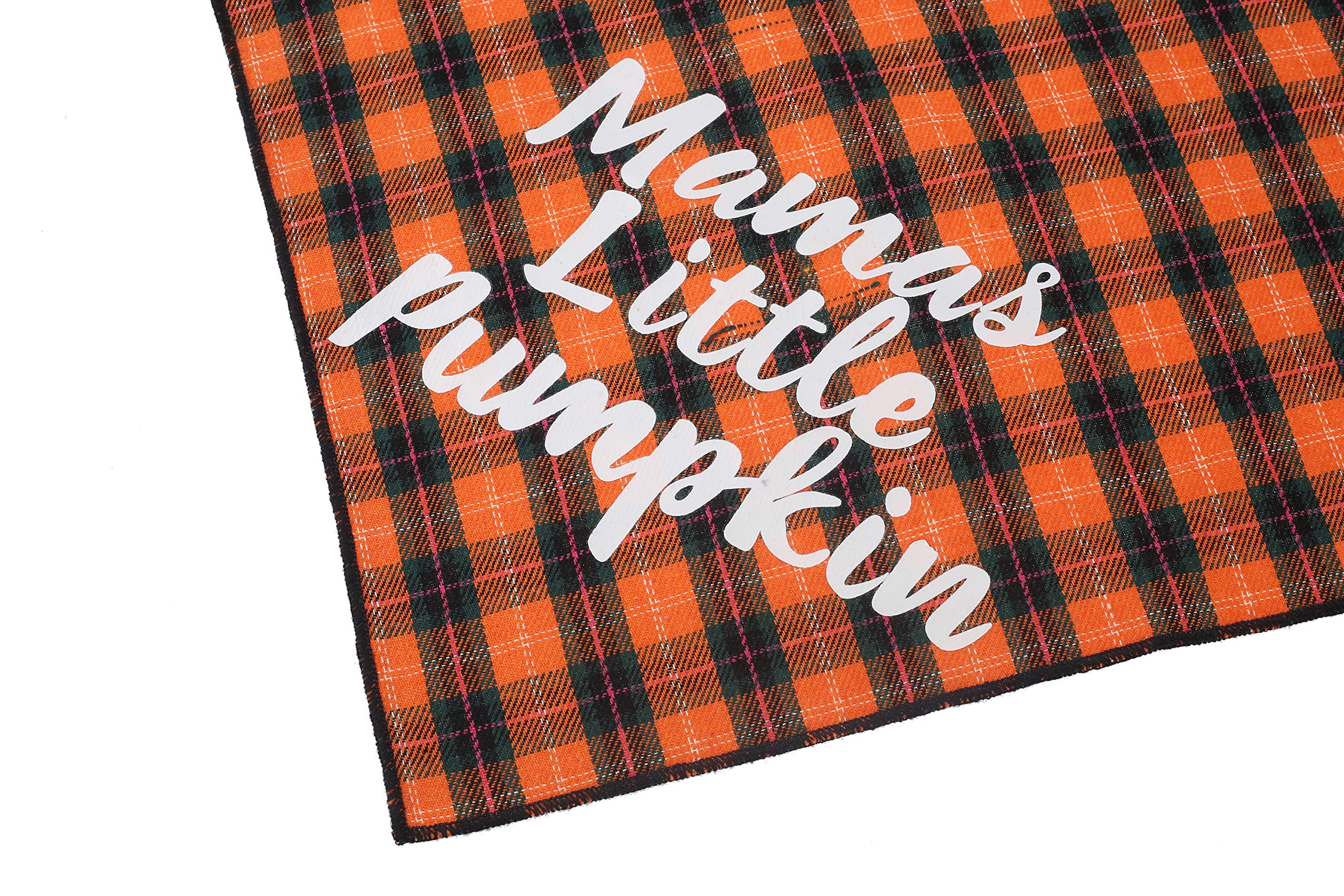 JPB Thanksgiving Dog Plaid Bandana Pack of 2