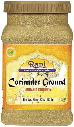 Rani Coriander Ground Powder Indian Dhania Spice 32oz 2lb 908g PET Jar  All Natural | Salt-Free | Vegan | No Colors | Gluten Friendly | NON-GMO | Kosher | Indian Origin