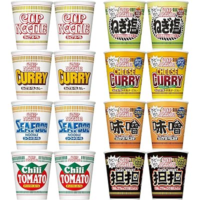 カップヌードルシリーズ 8種アソート (レギュラーサイズ 8種/計16個) 日清食品 カップ麺 詰め合わせ 箱買い