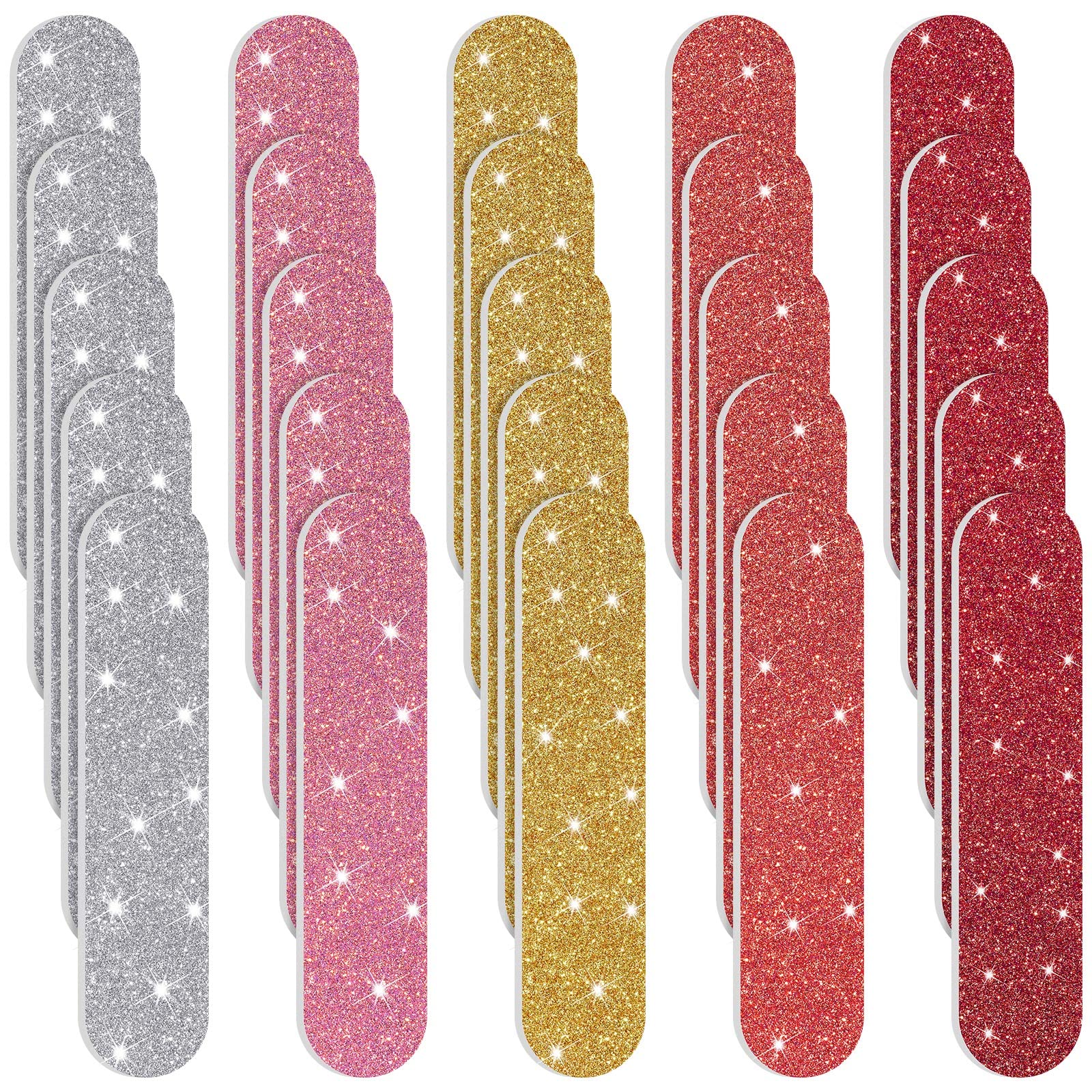Mudder 150 Pack Mini Nail Files Bulk, Disposable Emery Boards