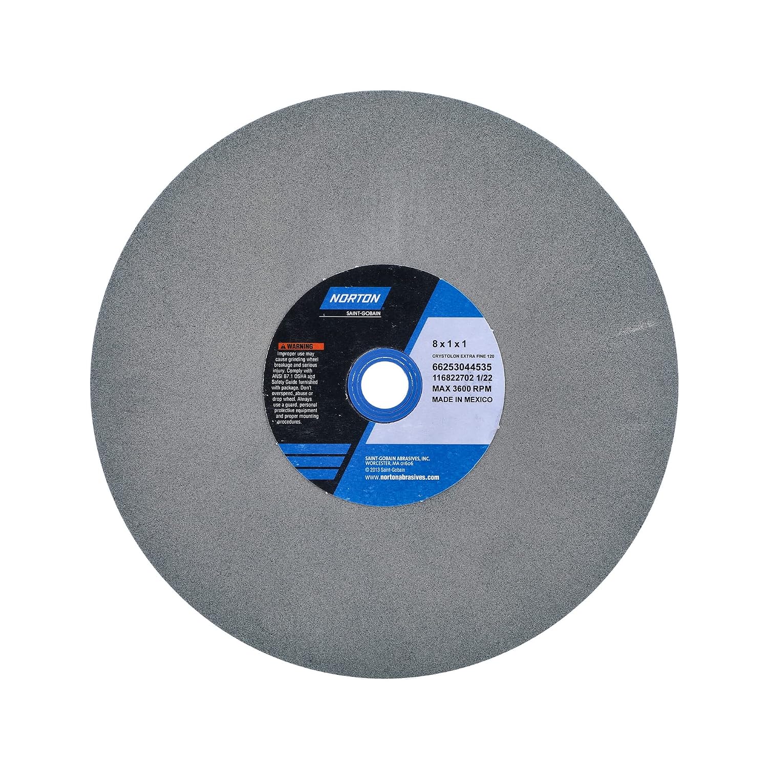 8"X1"X1" GP Grinding Wheel Type 01 Extra FINE