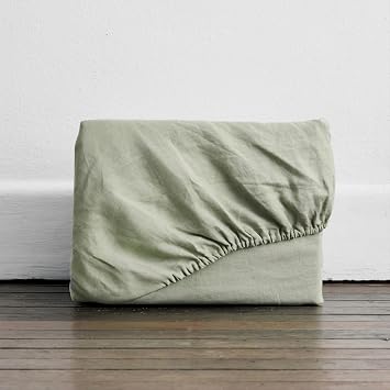 Bed Threads Linen Fitted Sheet - Thumbnail 2