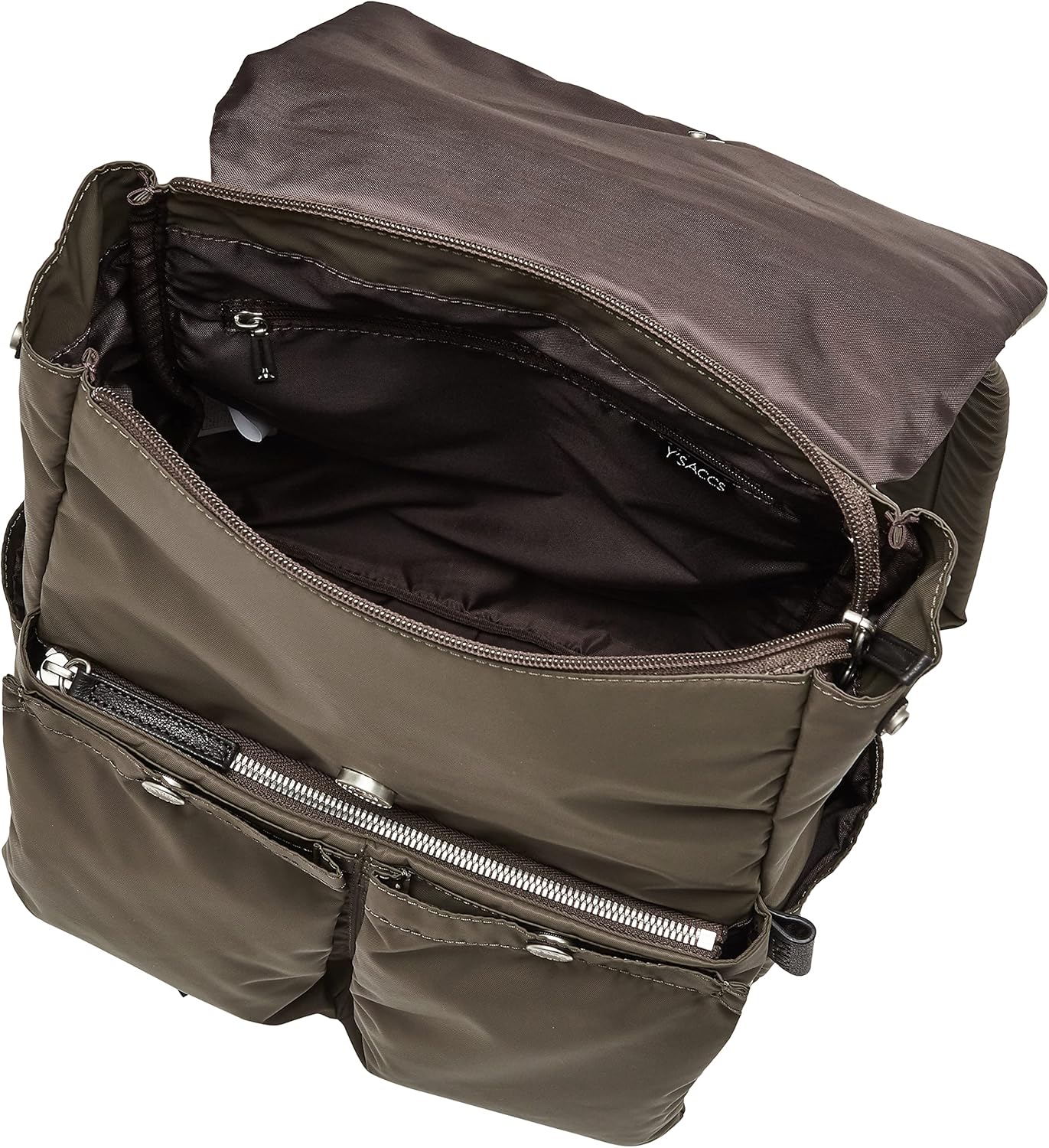 [イザック] リュック ダブルホックポケットリュック レディース 2000802