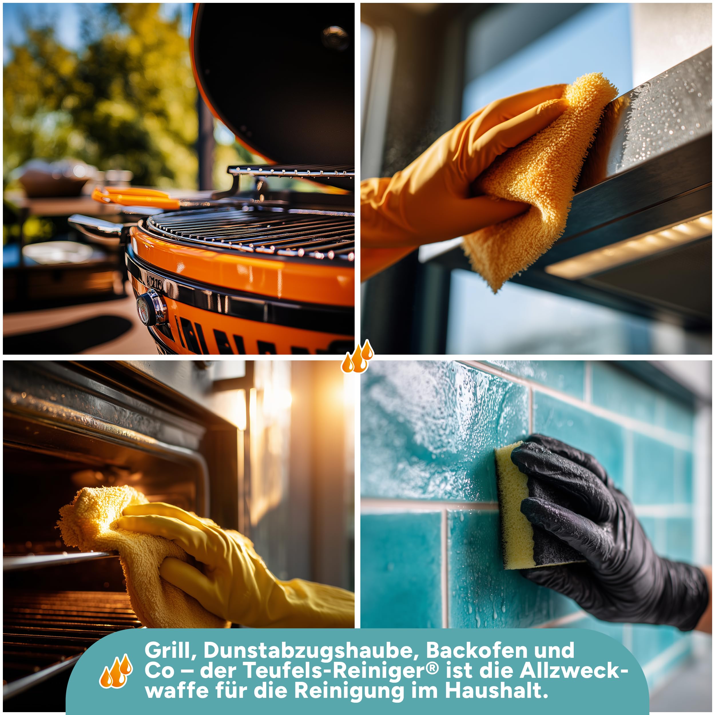 TUGA Chemie Teufels-Reiniger Universalreiniger – Säurefrei – 5 L Kanister | Kraftvoller Vorreiniger bei starker Verschmutzung am Auto – Für Haushalt & Werkstatt – Säurefrei