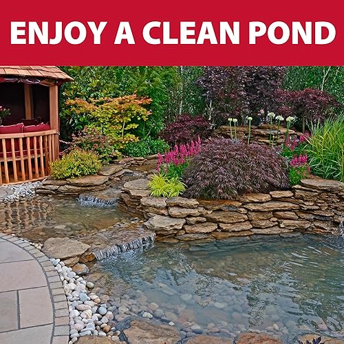 Miniatura 6 de The Pond Guy Muck Defense, removedor natural de muescas de estanque, limpia y limpia el lodo y los lodos, tabletas de bacterias y enzimas fáciles de