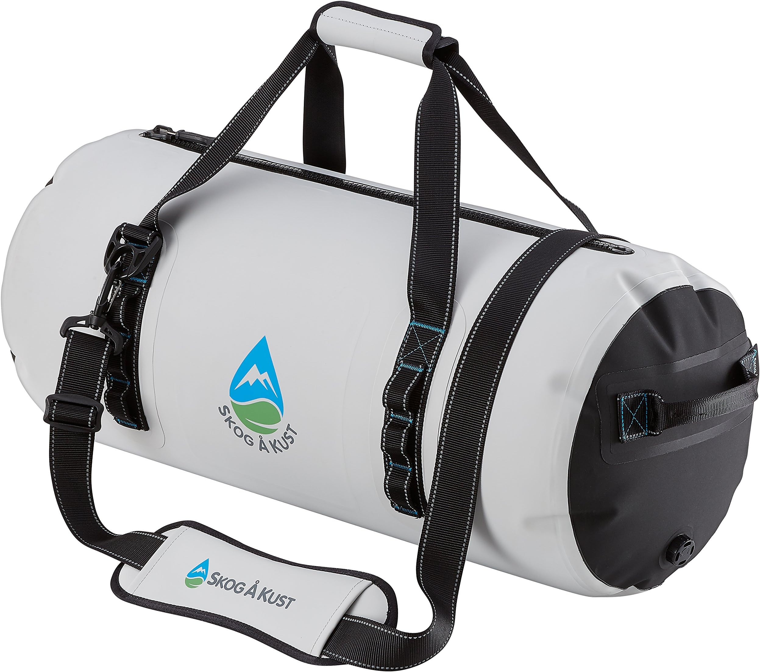 Skog Å Kust DuffelSåk Pro 100% Waterproof & Airtight Duffle Bag | 40L Grey