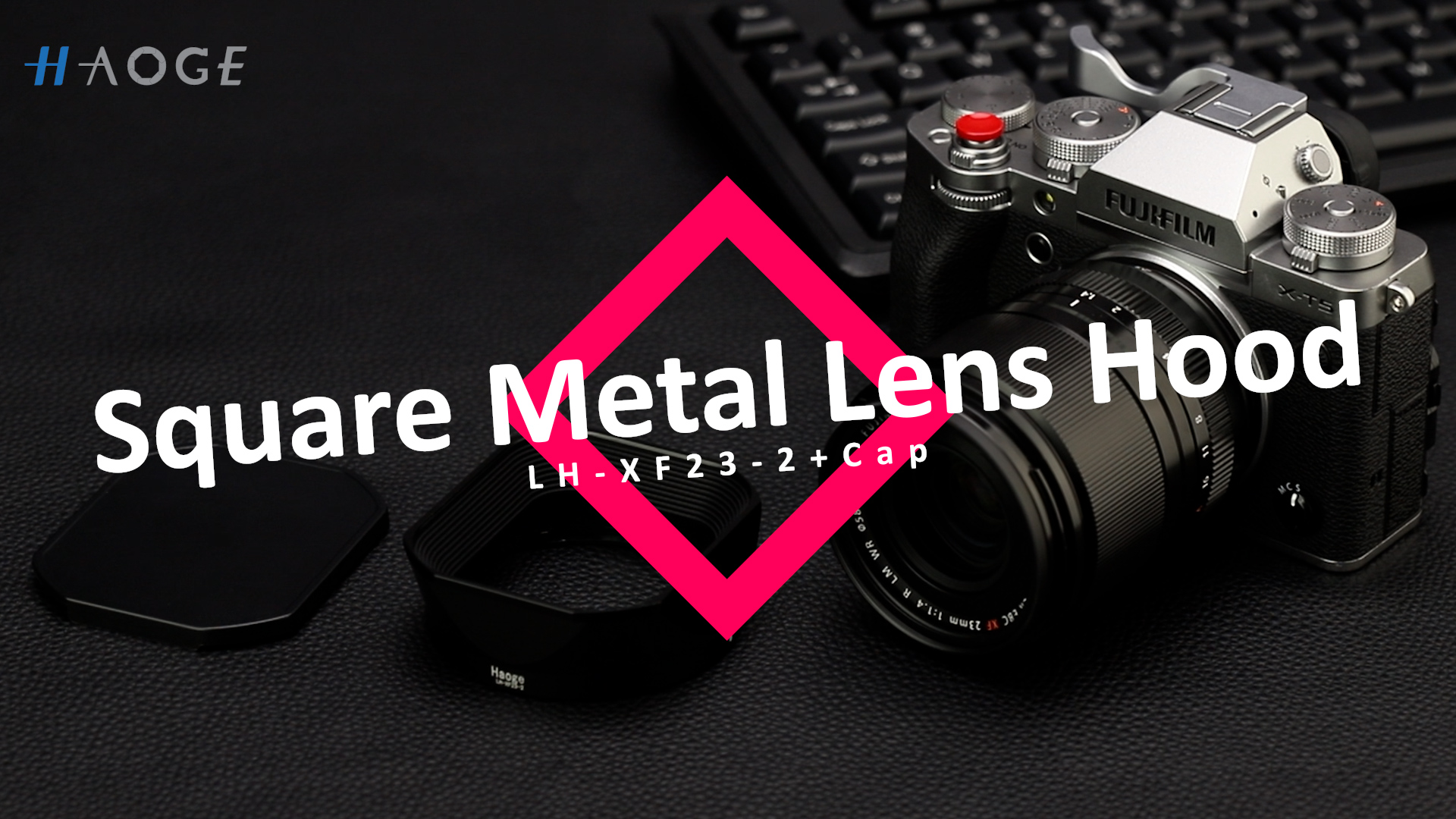 Amazon.com : Haoge Metal Square Lens Hood for Fujifilm Fujinon