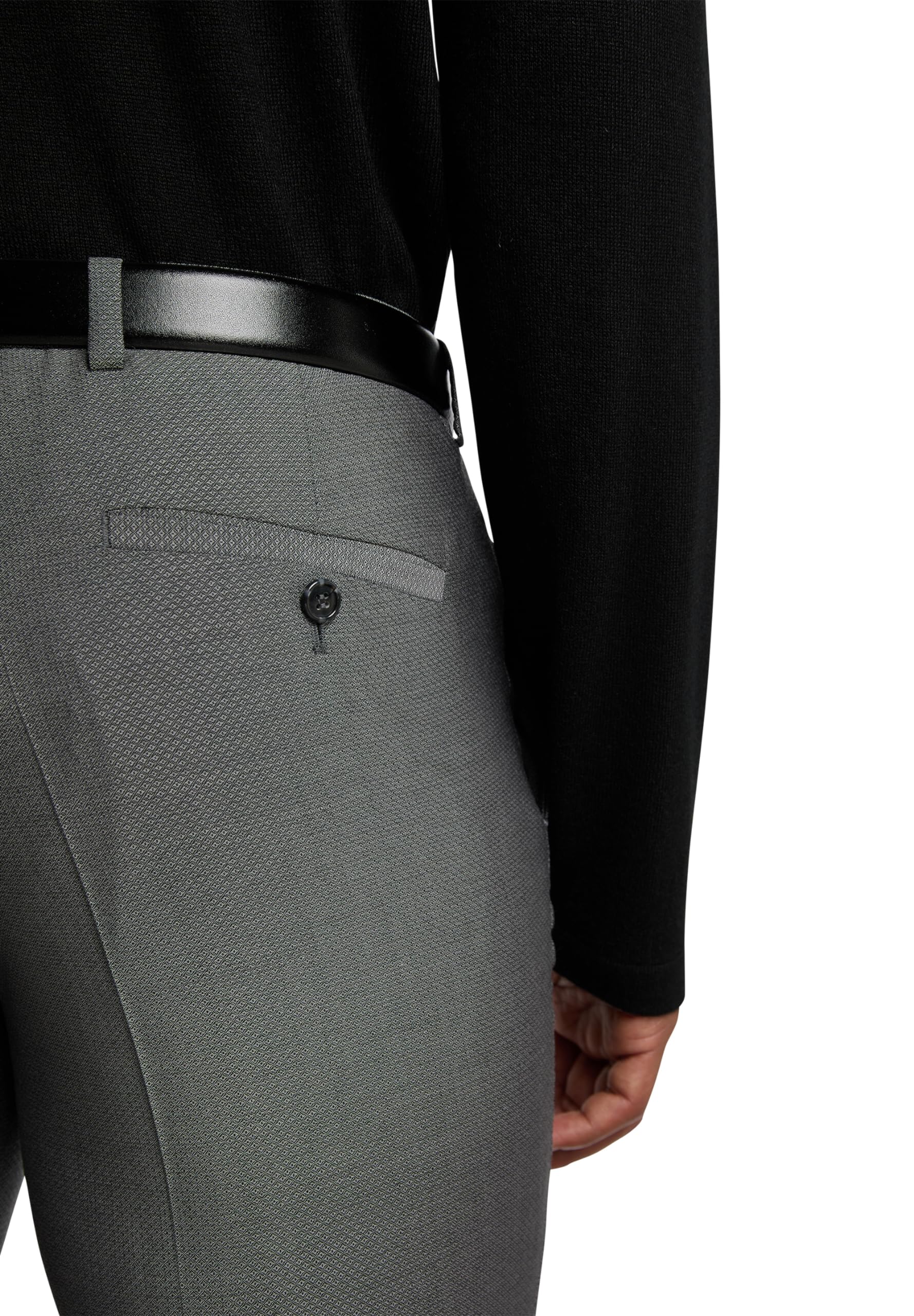 Club of Gents CG Cedric, Costume coupe cintrée Homme, Gris (Grau 81), 54