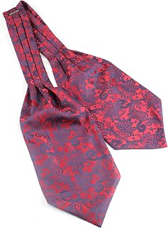 Peluche Fashion Flair Elysium Red Cravat for Men Price In India