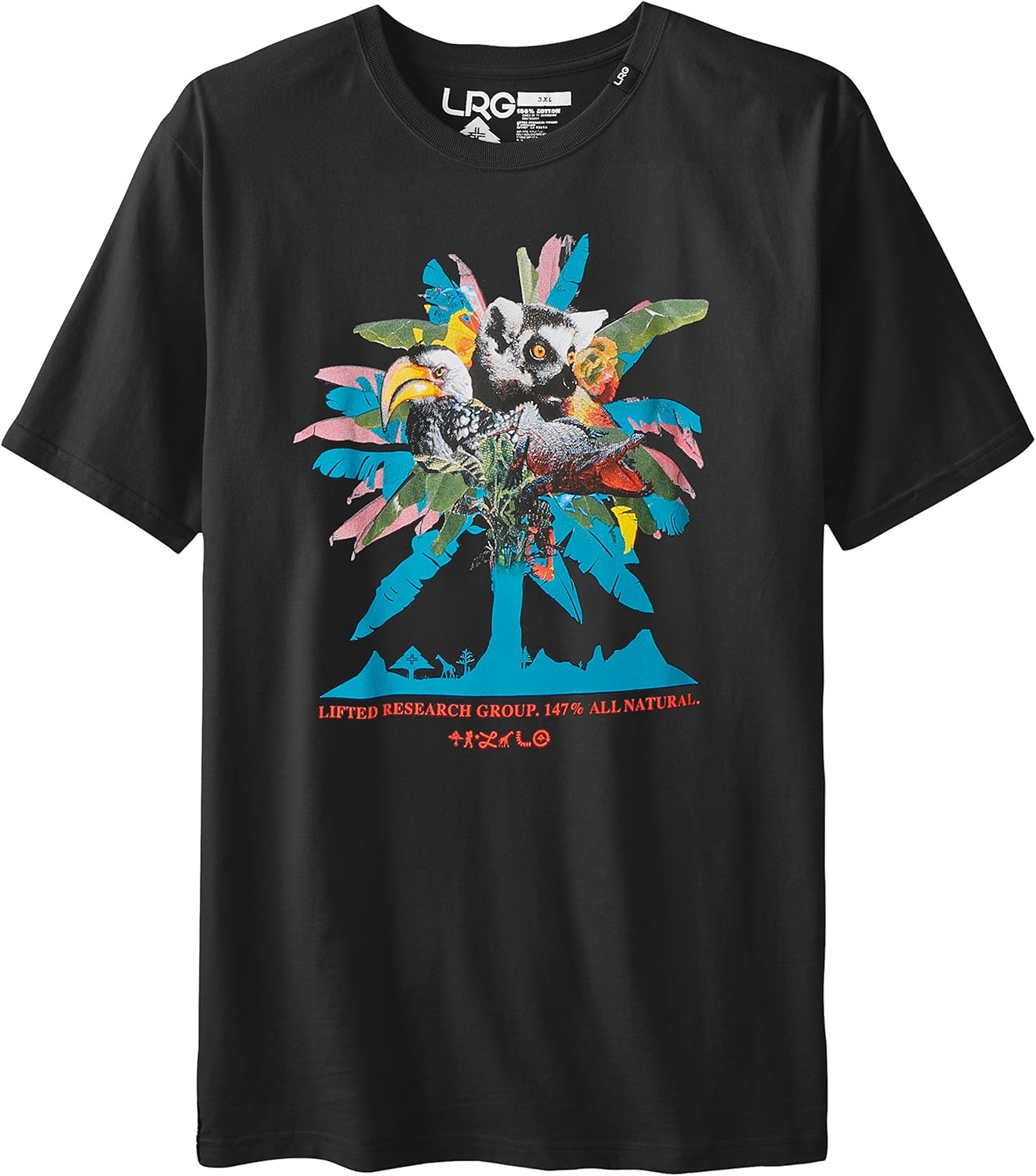 LRG Men's Big-Tall All Natural T-Shirt