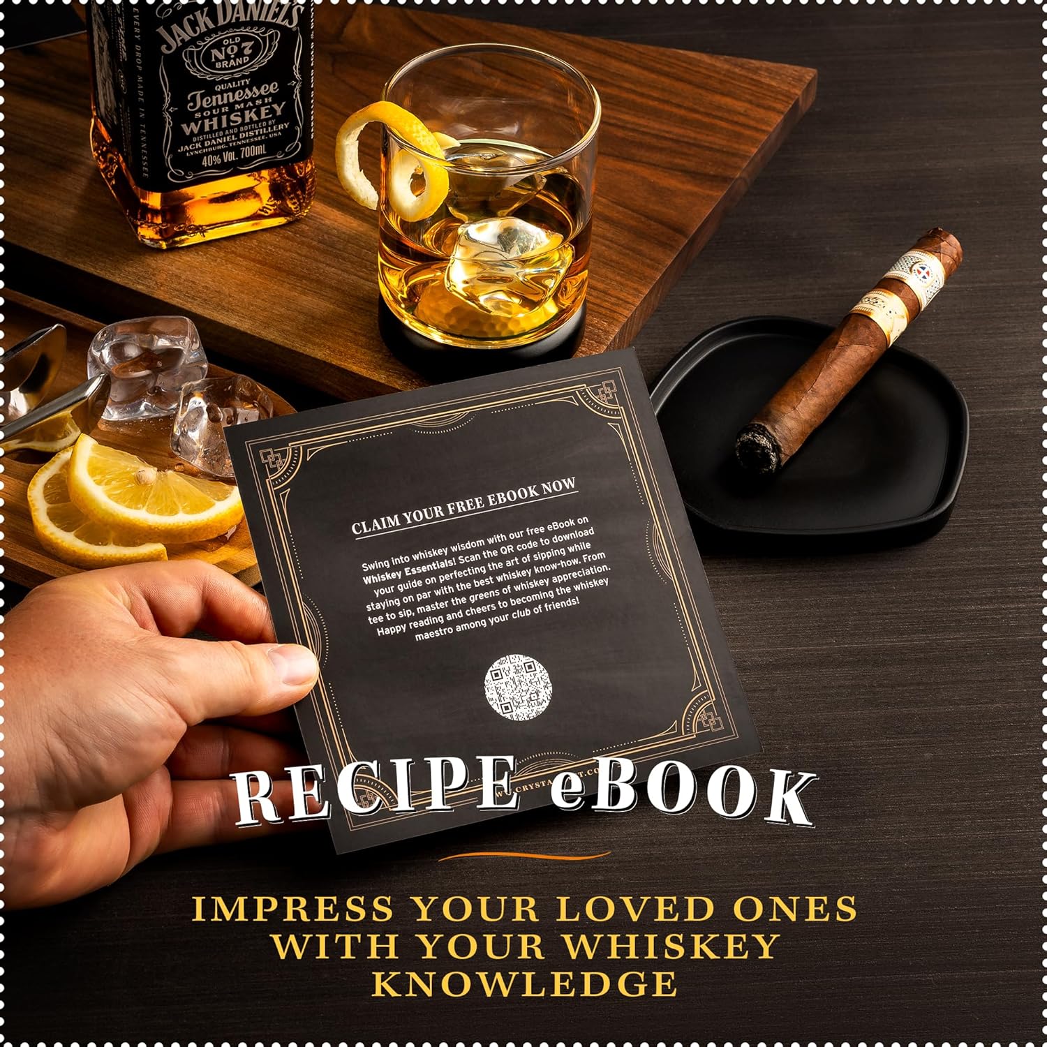 Golf Whiskey Glass Set | Golf Ball Shot Glasses | 12 oz Whiskey Glasses | Gifts for Golfers | Cool Stuff for Golfers | Birthday Gifts for Men and Women | Uncle Gift | Whiskey Presents for Golfer