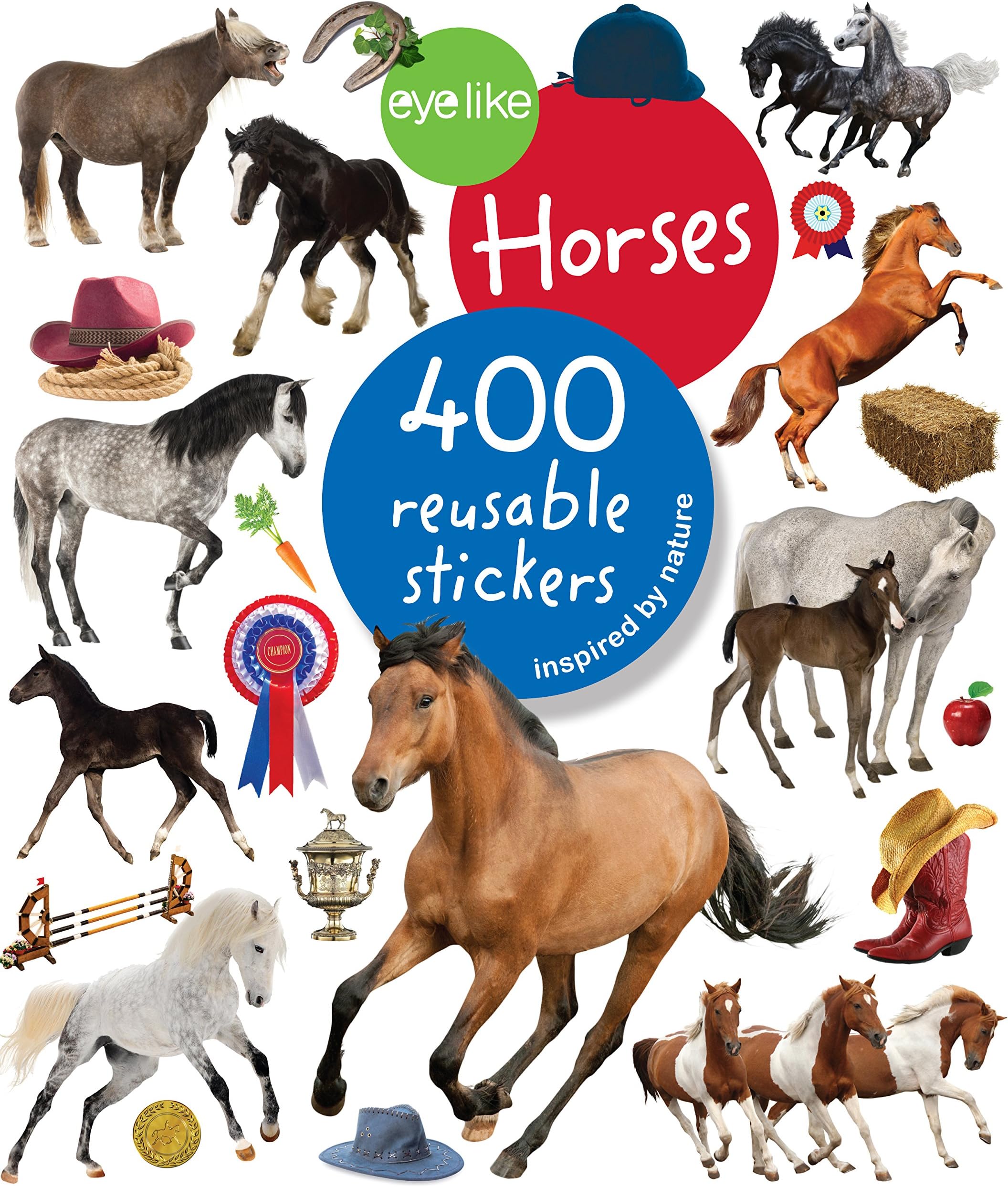Workman Eyelike Stickers: Horses