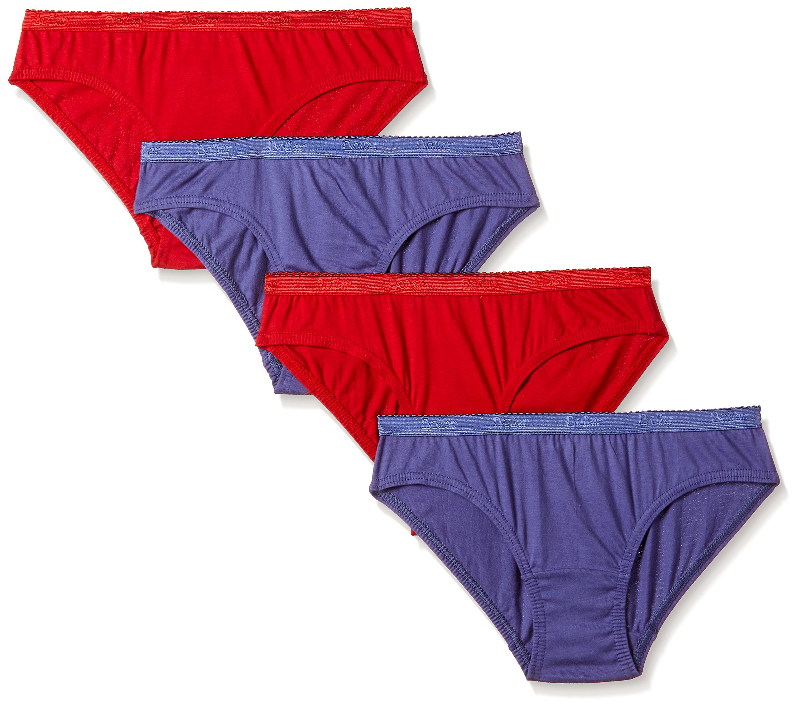 Dollar MissyWomen's Cotton Bikini (Pack of 4)(Colors and Prints May Vary)