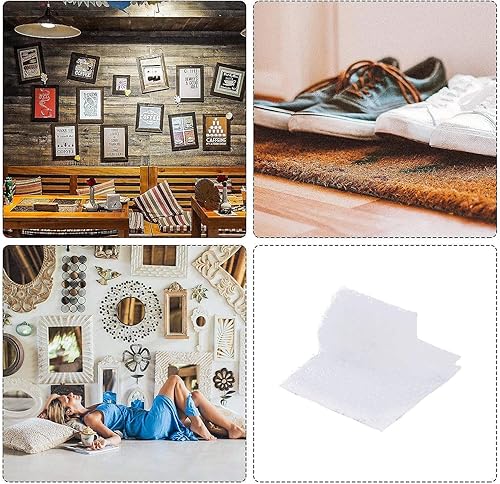 Miniatura 2 de WILLBOND 400 unidades (200 pares) puntos autoadhesivos de 1 pulgada de puntos cuadrados adhesivos impermeables de nailon para oficina, escuela,