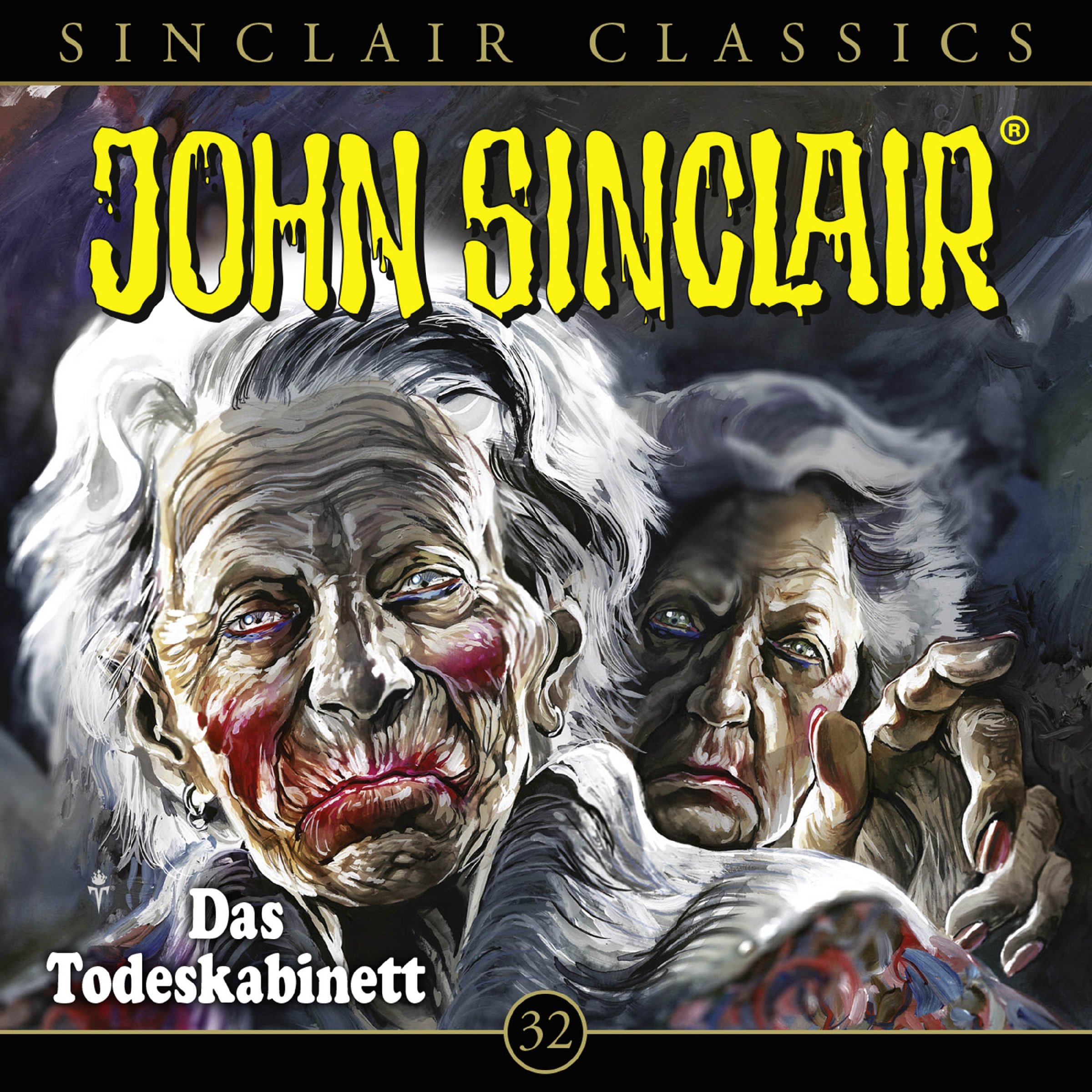 Cover art for Das Todeskabinett: John Sinclair Classics 32