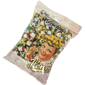 Henri Mini Sweets Fruit Flavoured Sweets 250g minimum 100