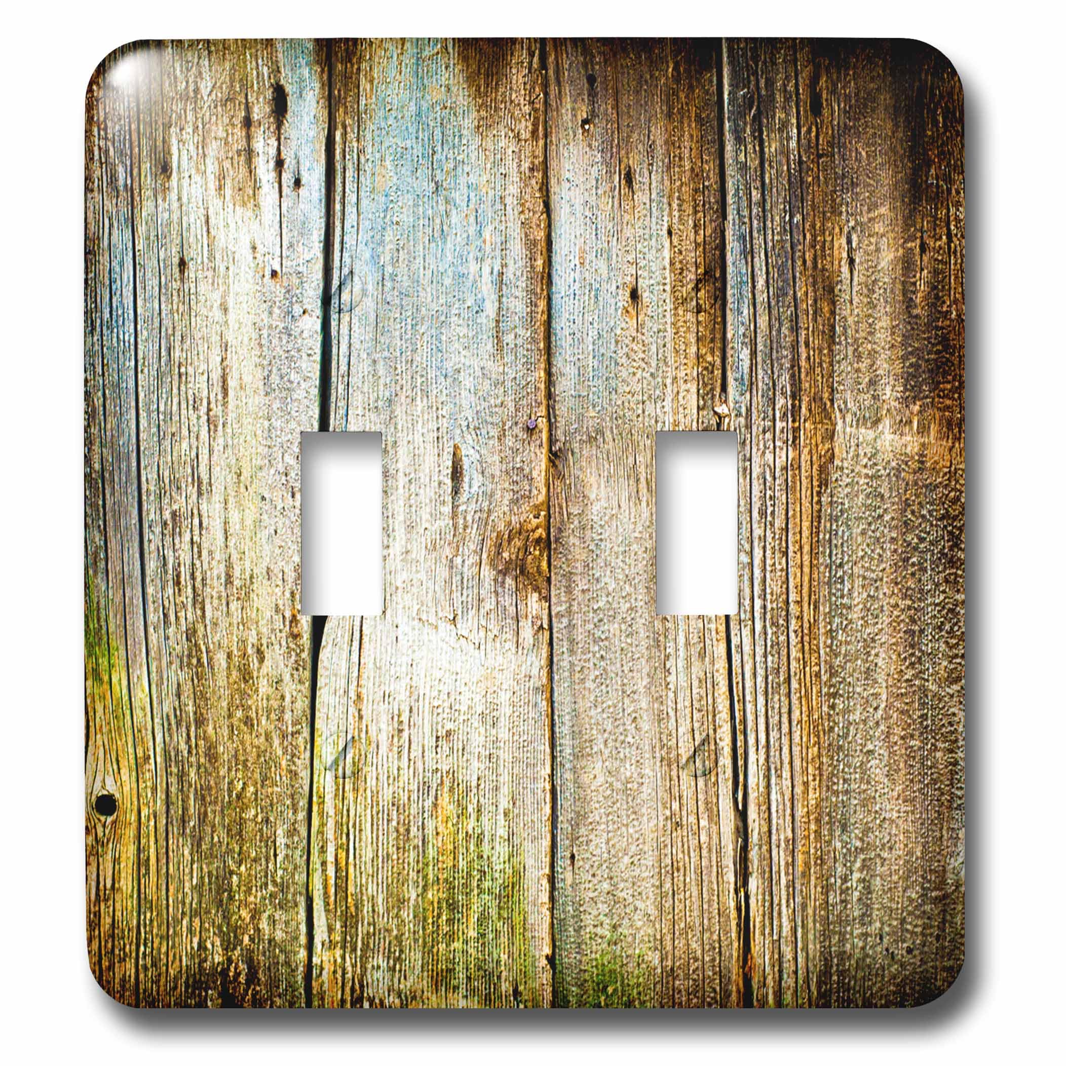 Interrupteur double effet bois vieilli lsp_239942_2 aux finitions graphiques