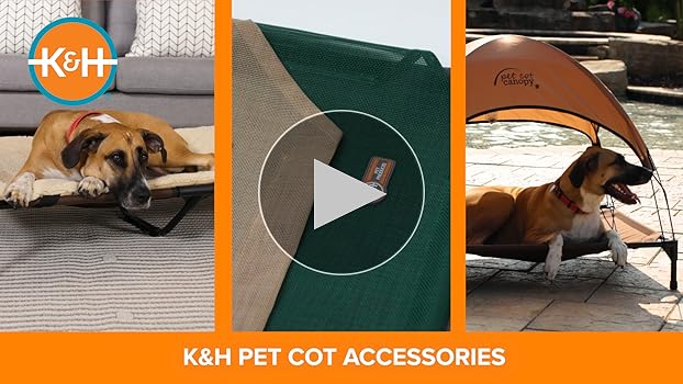 Amazon.com : K&H Pet Products Outdoor Elevated Dog Cot