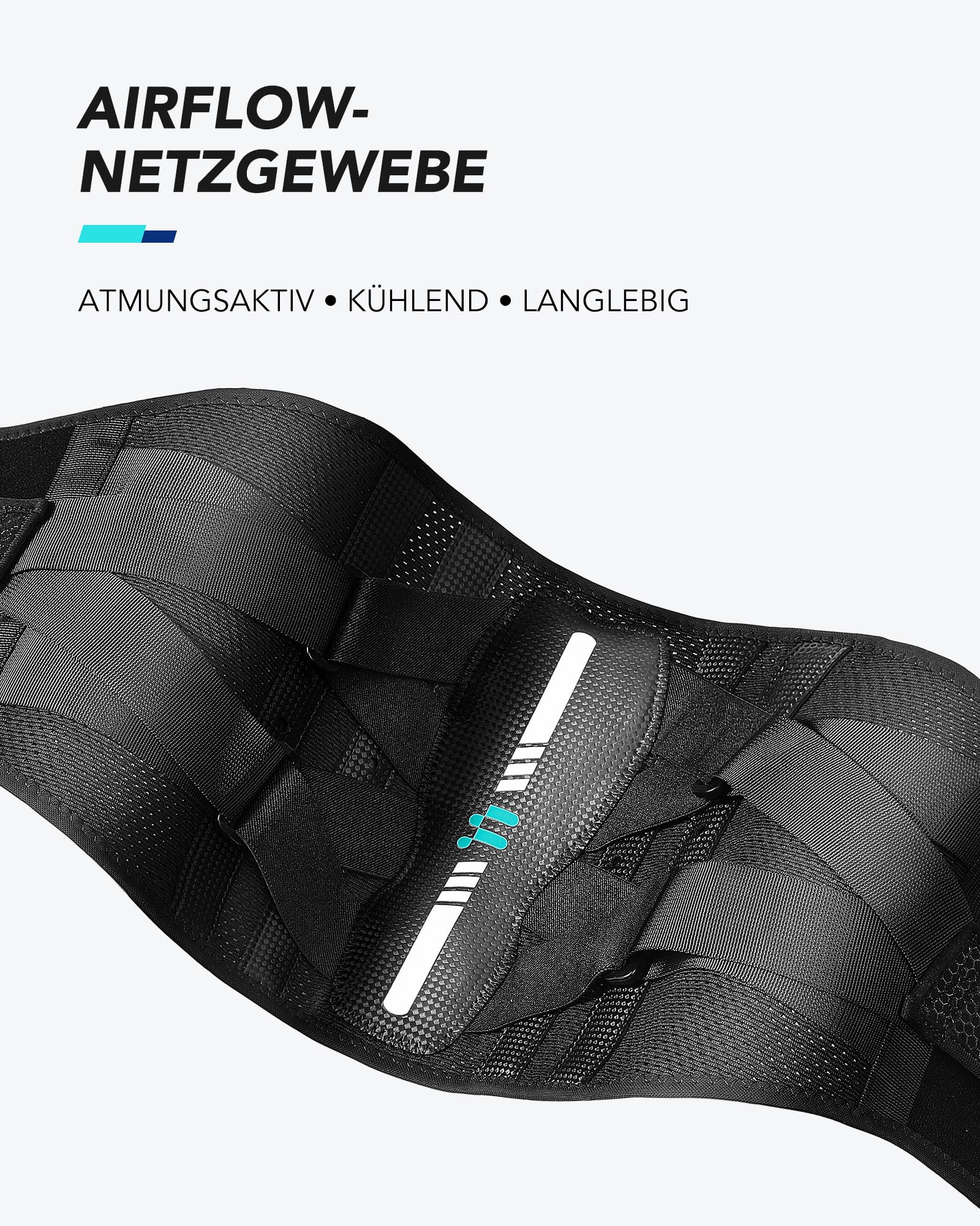 Fitomo Lendenwirbelstütze für Herren Damen, mit ergonomischer Unterstützung und Karbonfaserschienen, für Schmerzen bei Ischias, Bandscheibenvorfall, Wirbelsäulenstenose