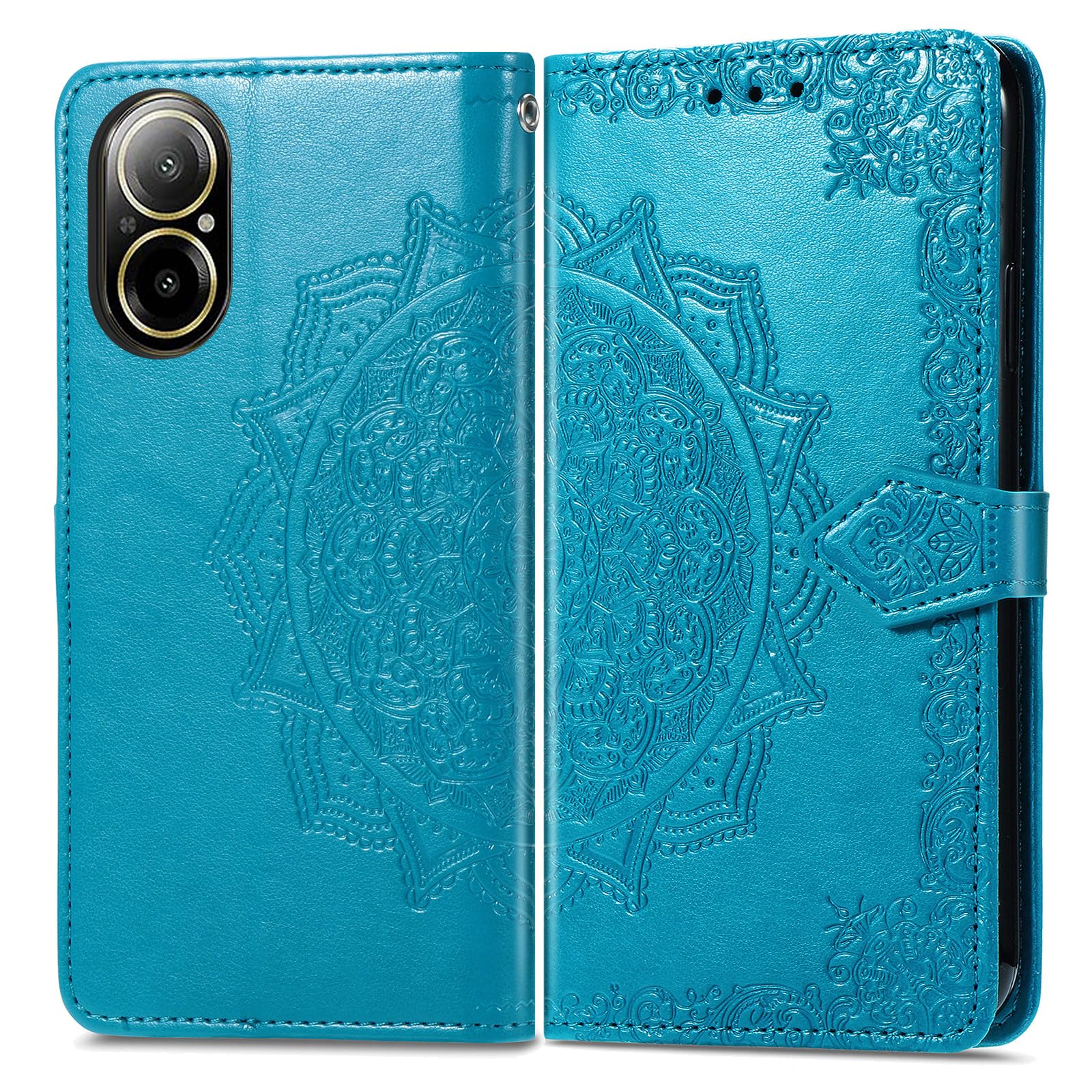Realme C67 4G Custodia Flip Portafoglio in pelle liscia Libro magnetico Capa per OPPO Realme C67 Custodia Realmi C 67 RMX3890 Copertura del telefono Funda  202192403